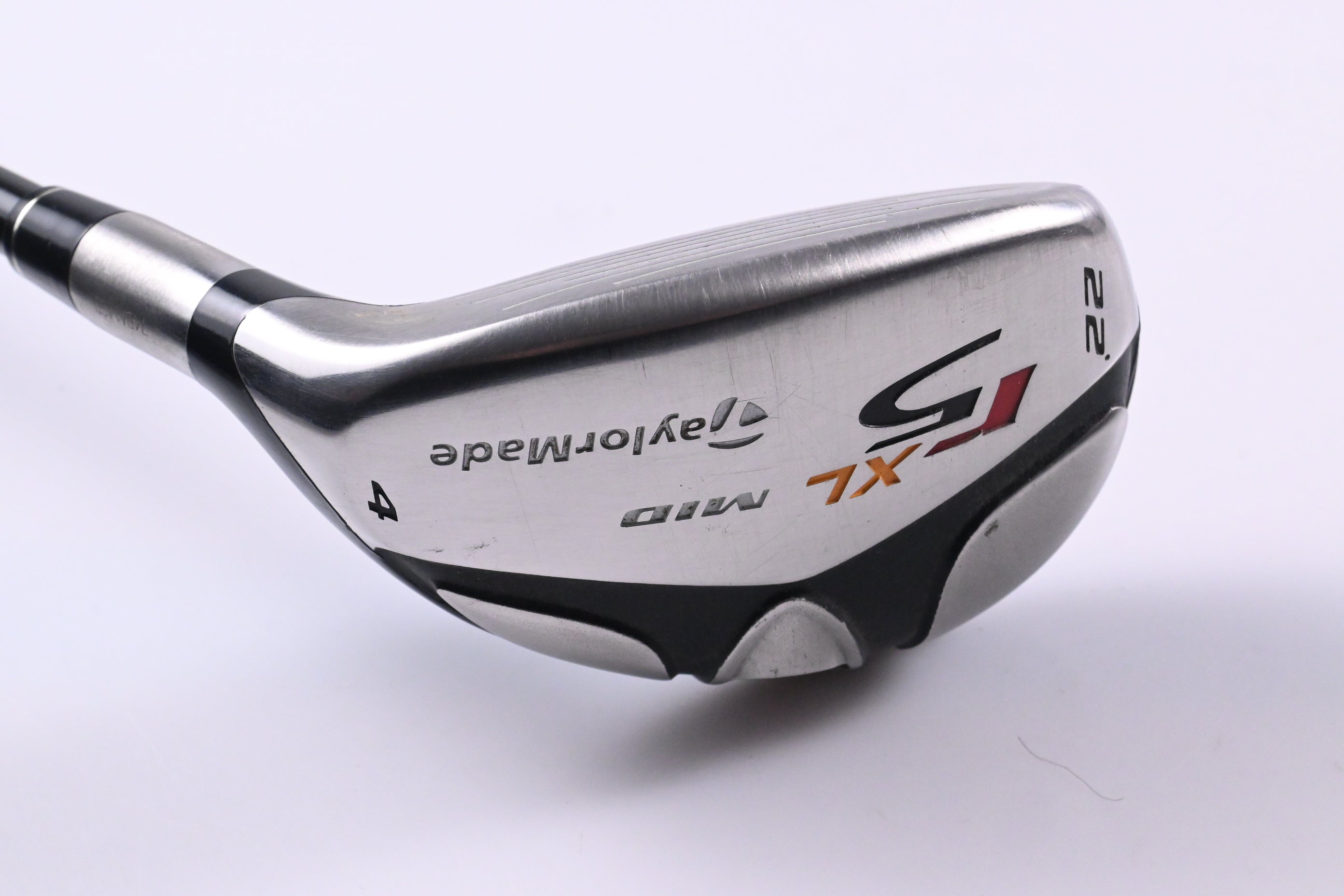 Left Handed Taylormade R5 XL #4 Hybrid / 22 Degree / Regular Flex Hyperlite Shaft