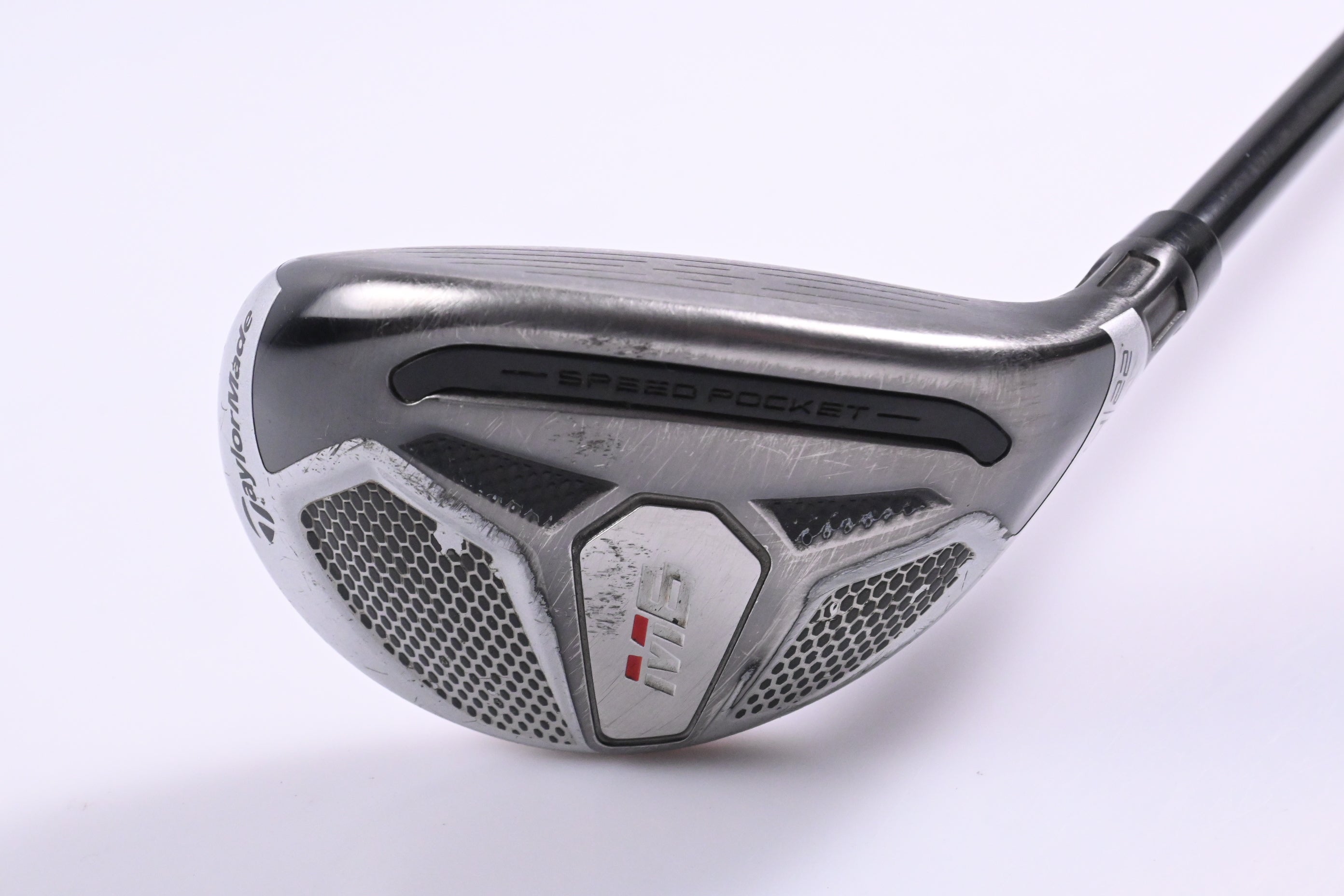 Taylormade M6 #4 Hybrid / 22 Degree / Regular Flex Fujikura Atmos Orange 6 Shaft