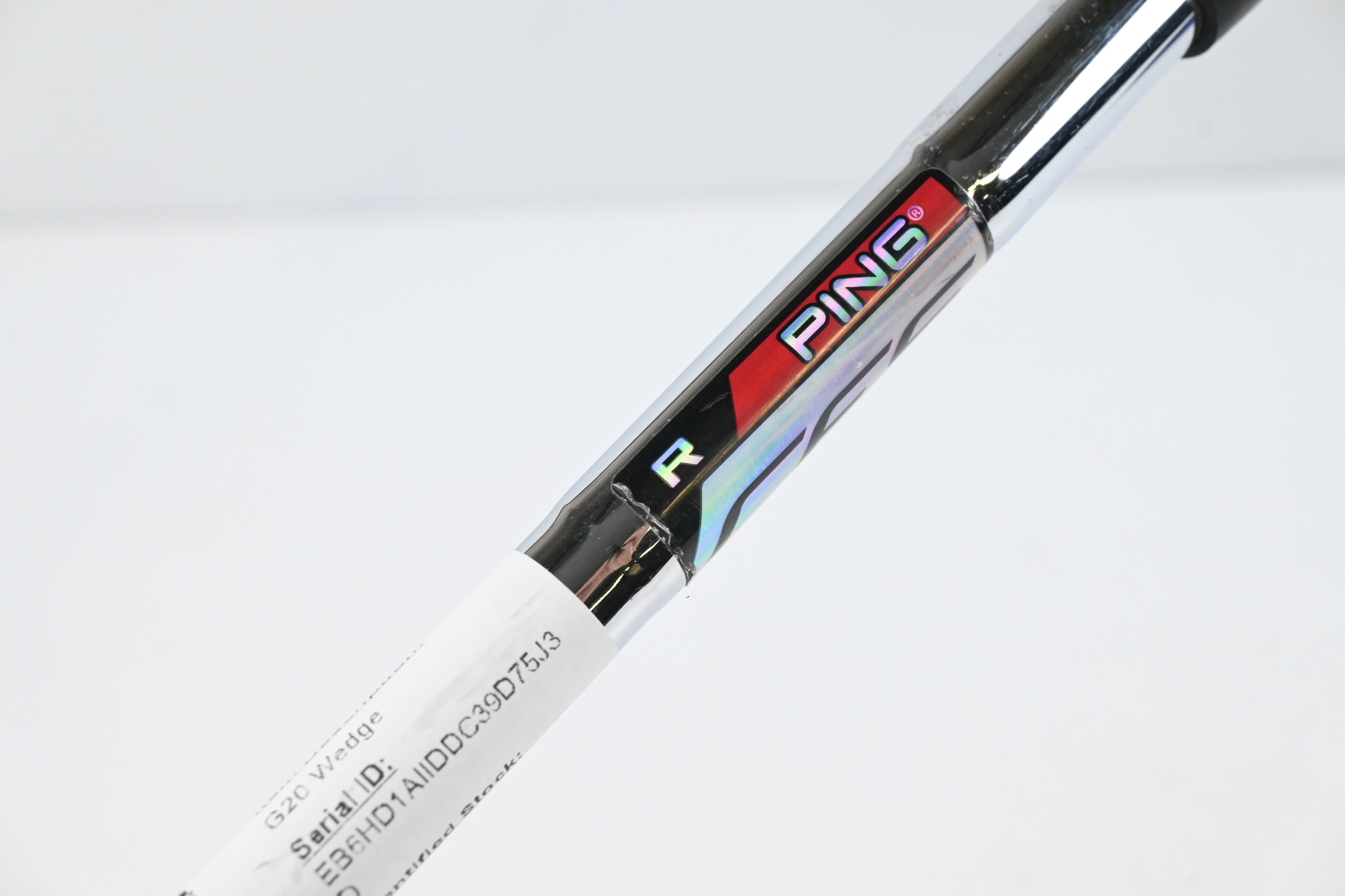 Ping G20 Lob Wedge / 58 Degree / White Dot / Regular Flex Ping CFS Shaft