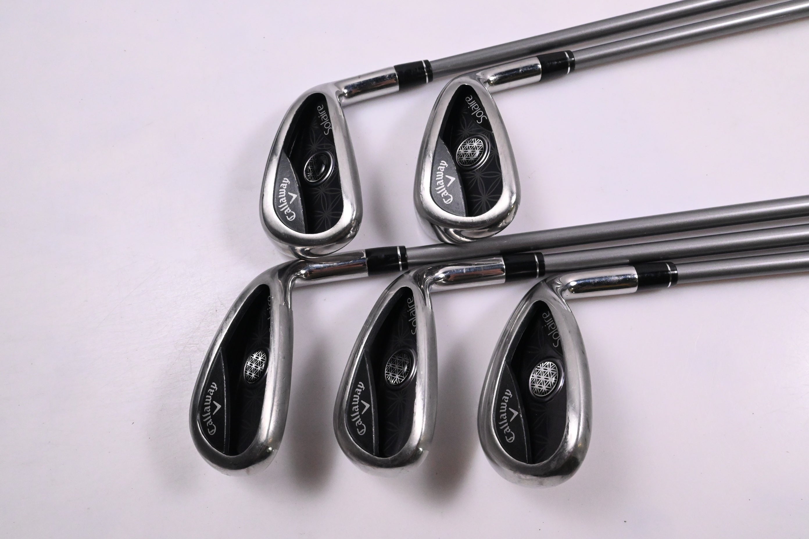 Ladies Callaway Solaire 2018 Irons / 7-PW+SW / Ladies Flex Callaway Shafts