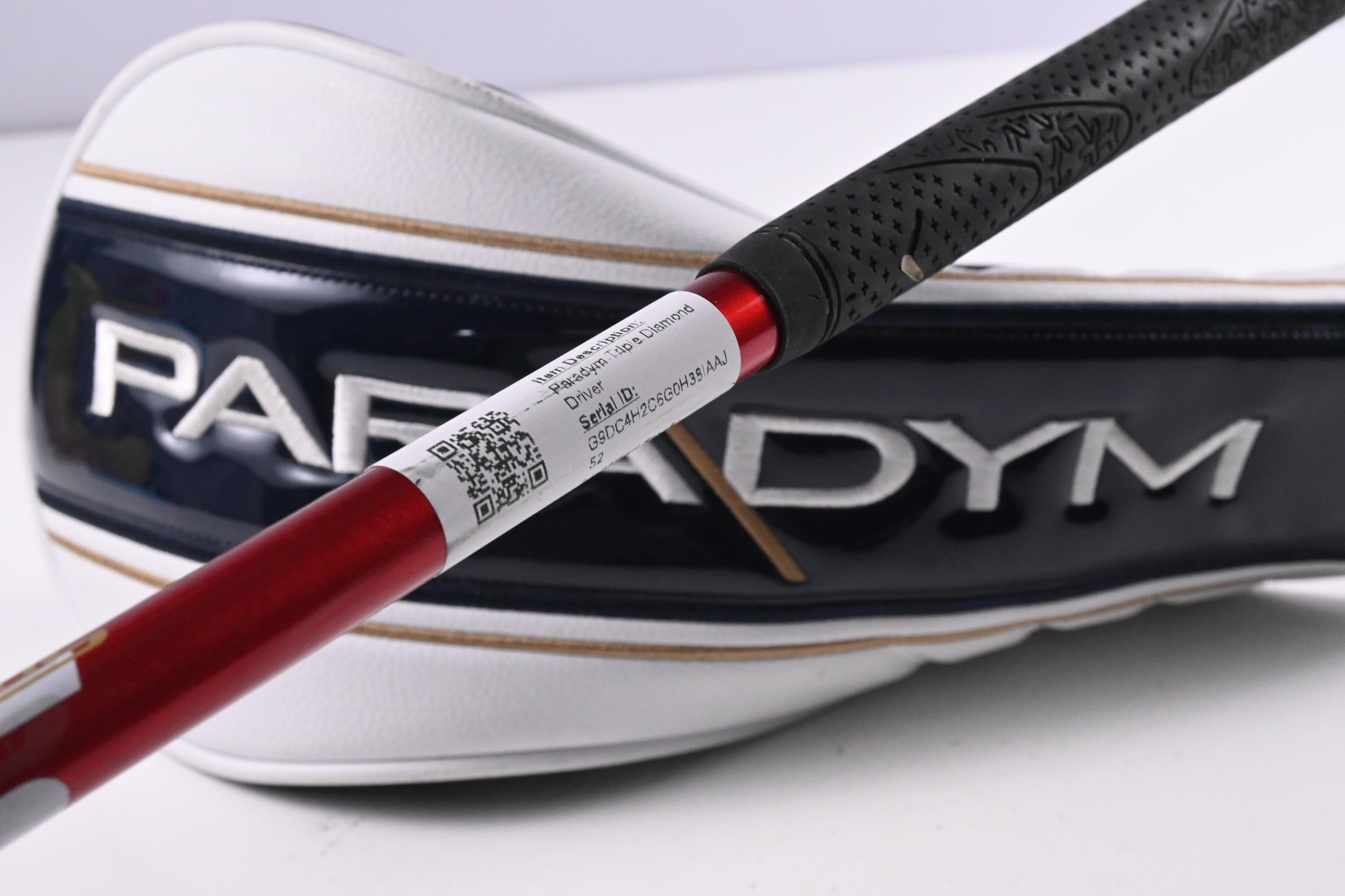 Callaway Paradym Triple Diamond Driver / 9 Degree / Stiff Flex Speeder 565 Shaft