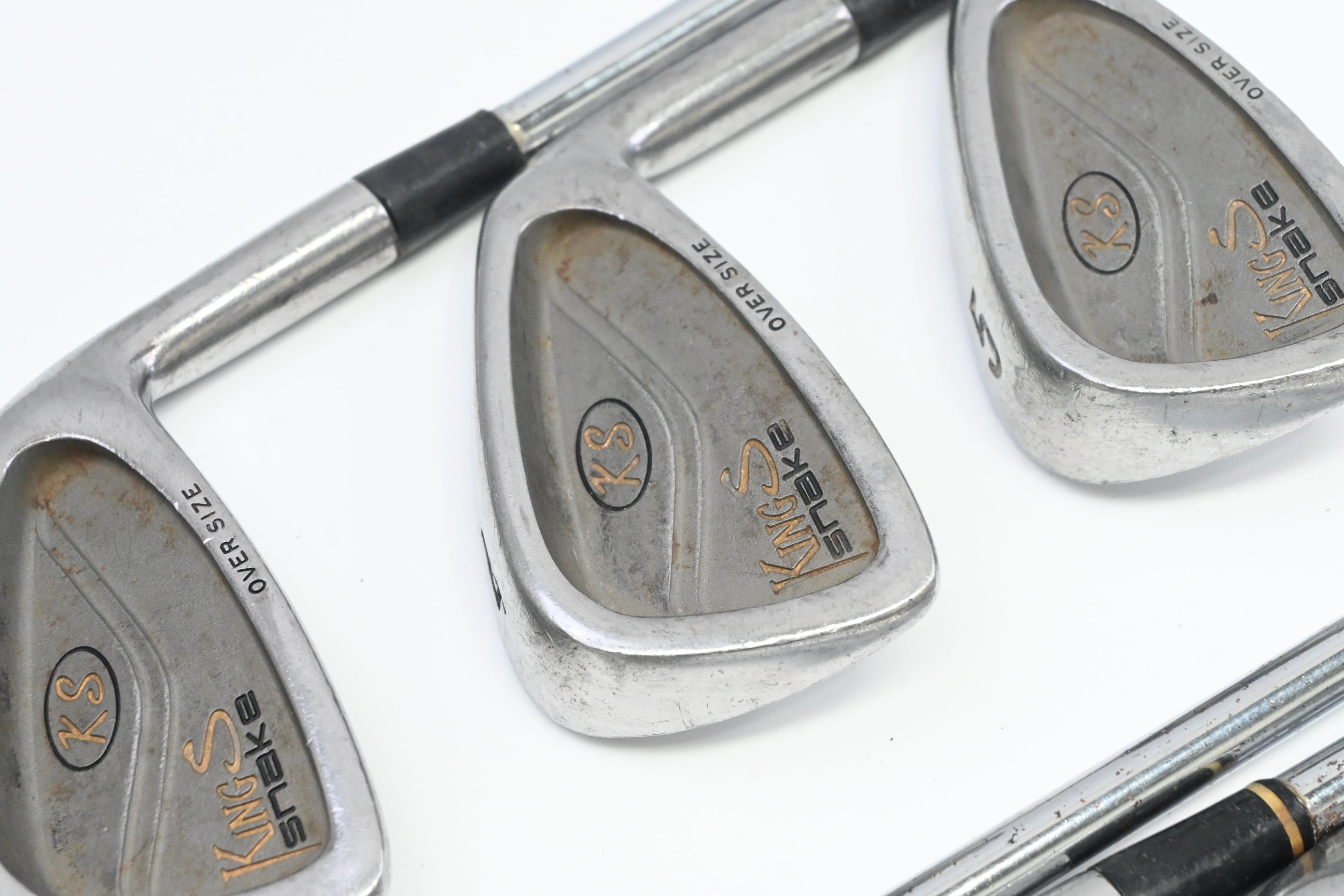 King S Snake Oversize Irons / 3-PW+SW / Stiff Flex Apollo AP44 Shaft
