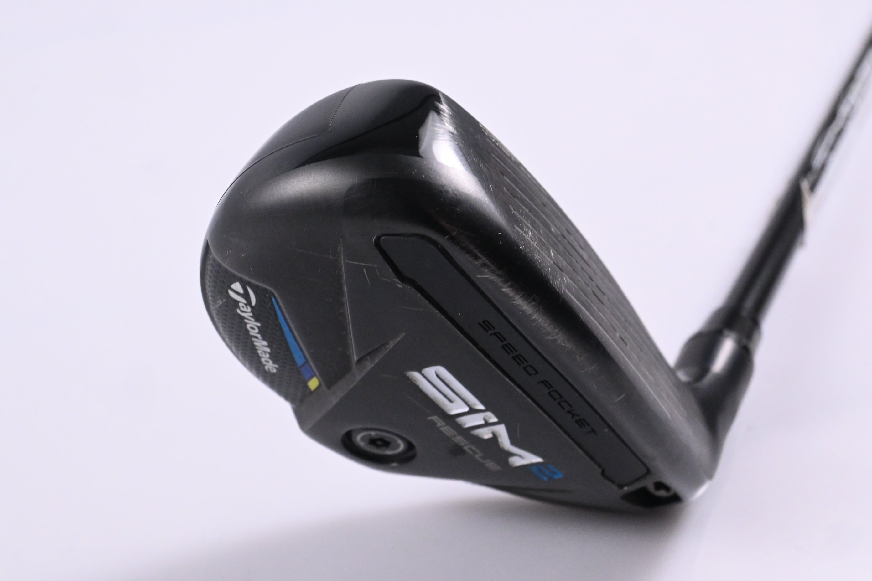 Taylormade SIM2 #3 Hybrid / 19.5 Degree / Stiff Flex Tensei AV Raw Blue 80 Shaft