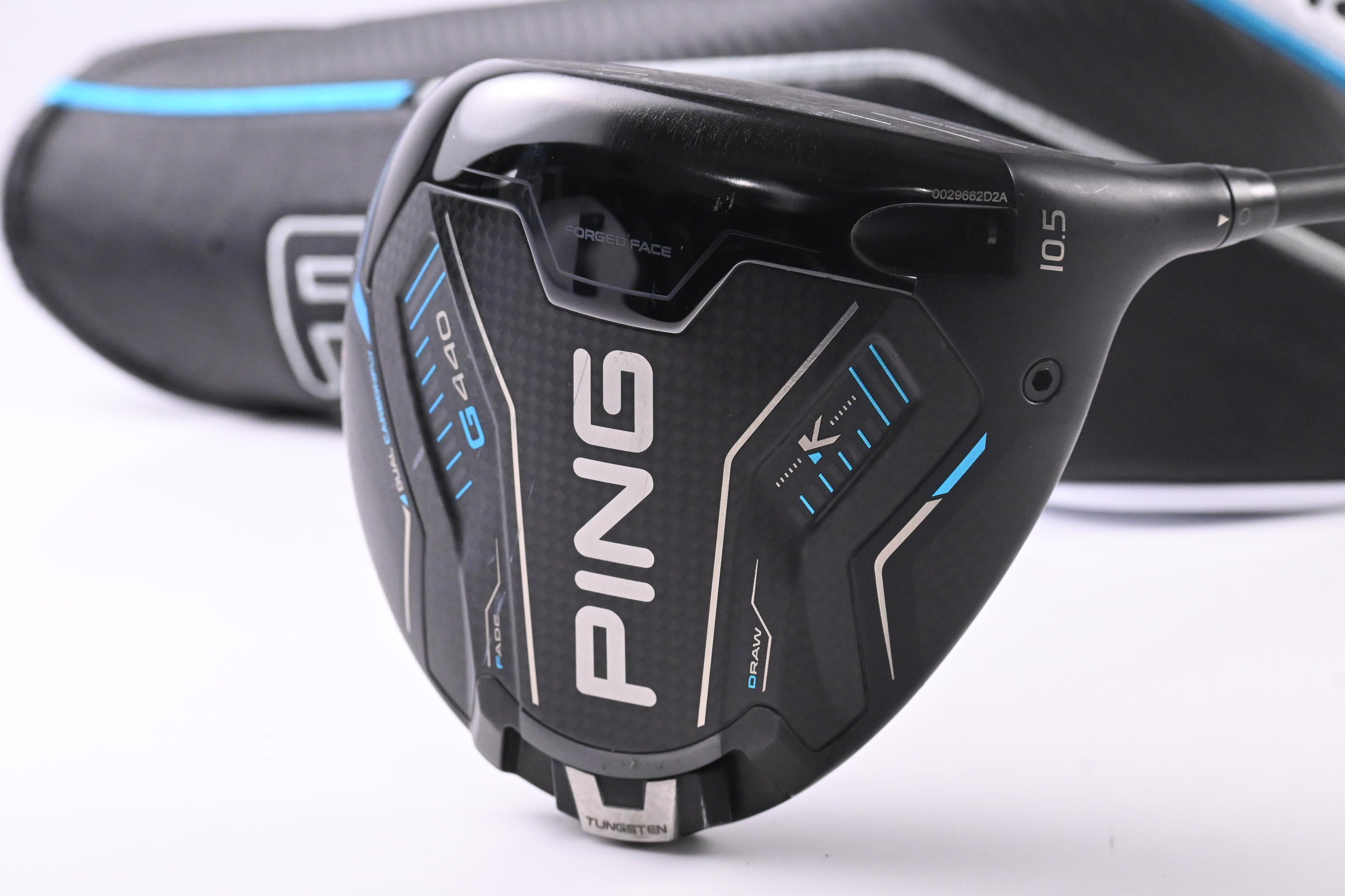 Ping G440 K Driver / 10.5 Degree / Stiff Flex Ping Alta CB Blue 50 Shaft