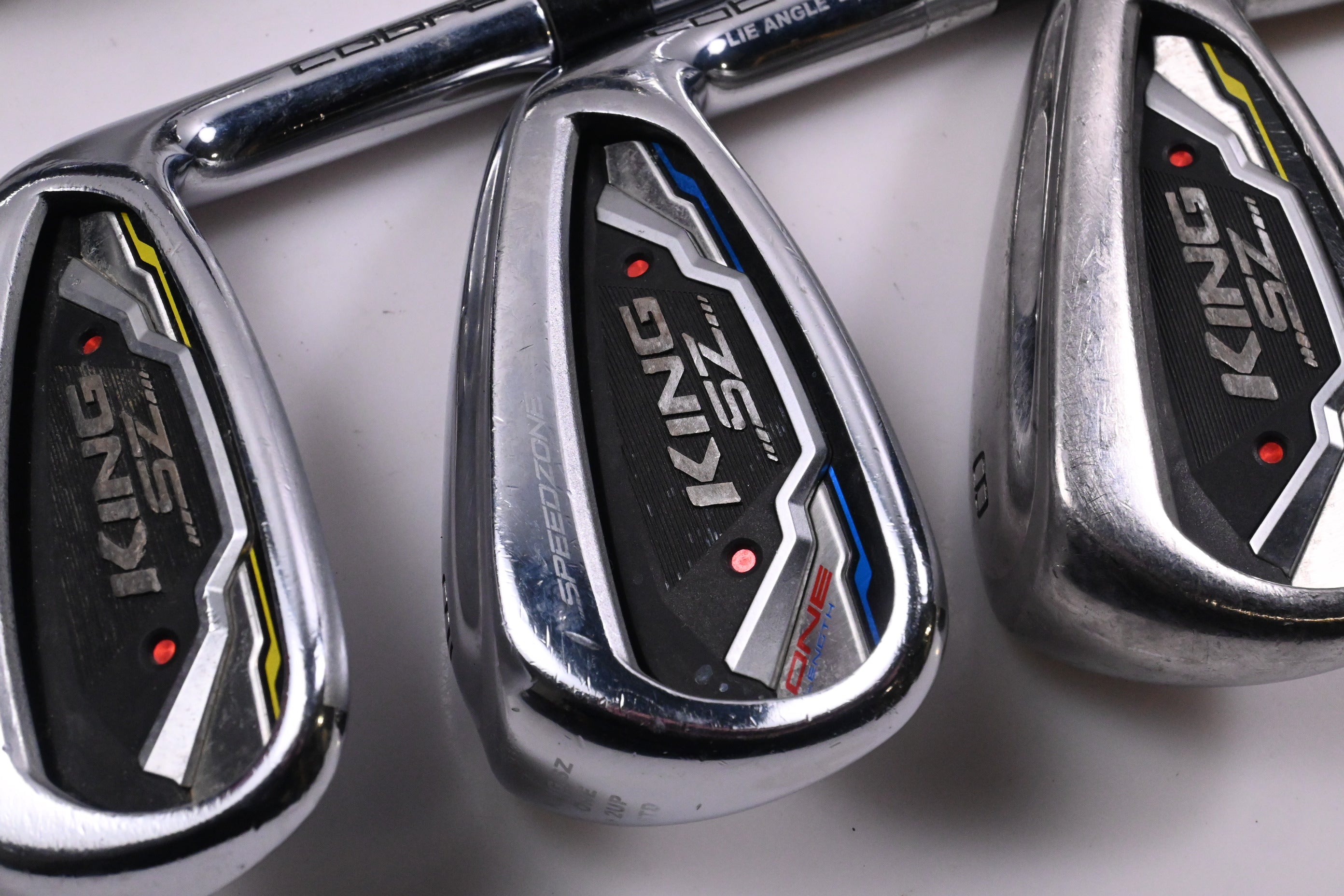 Cobra King Speedzone Irons / 6-PW / Regular Flex KBS Tour 90 Shafts