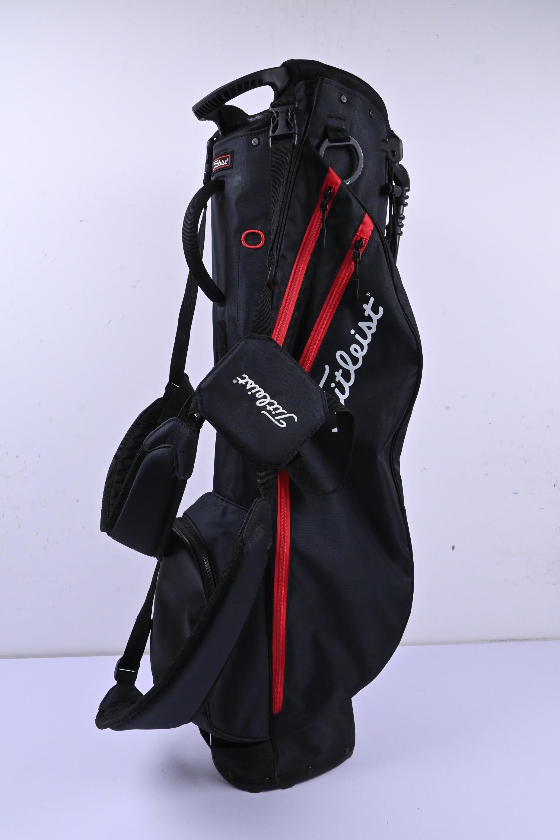 Titleist Stand Bag / 4-Way Divider / Black & Red