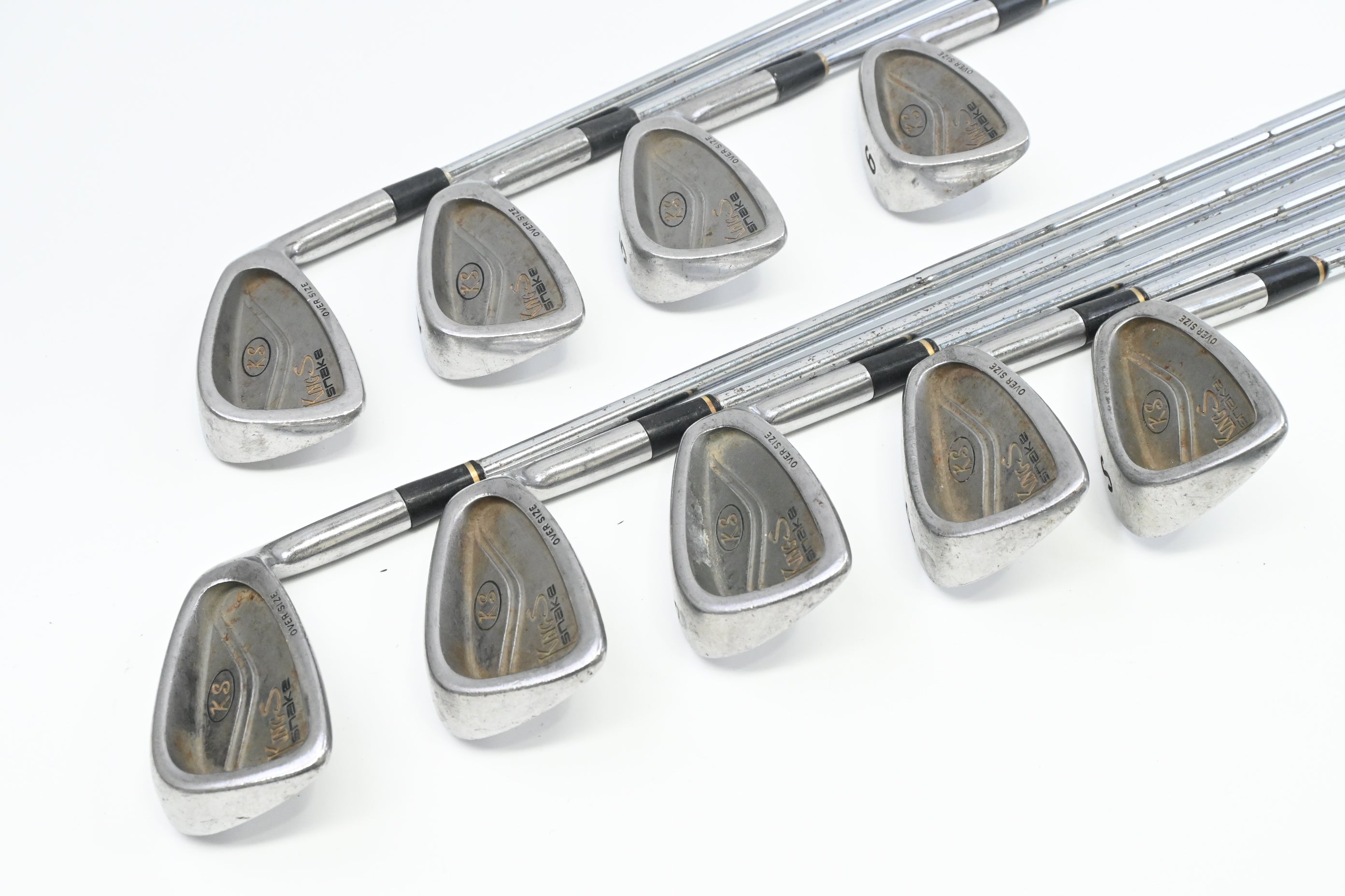 King S Snake Oversize Irons / 3-PW+SW / Stiff Flex Apollo AP44 Shaft