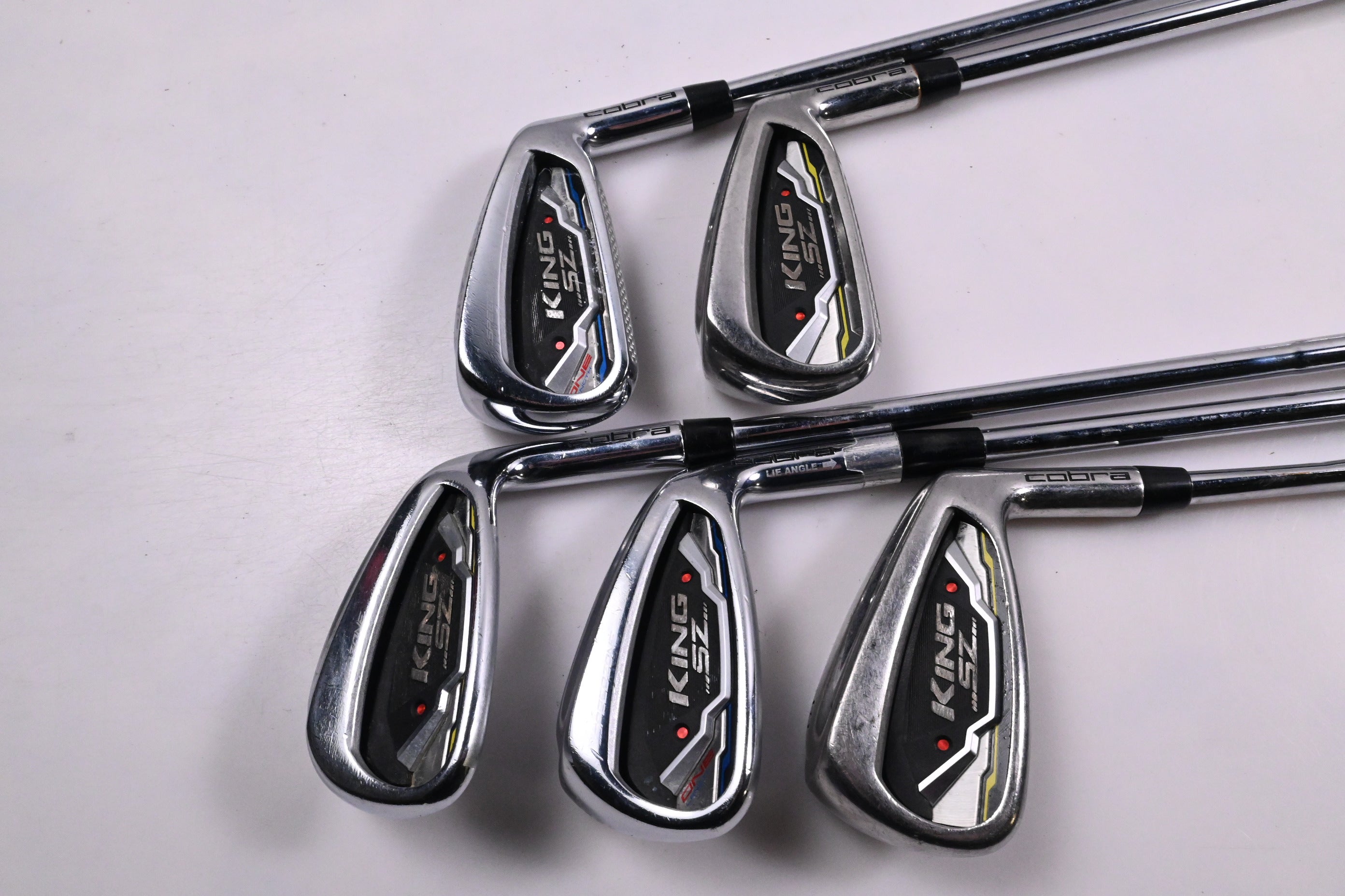 Cobra King Speedzone Irons / 6-PW / Regular Flex KBS Tour 90 Shafts