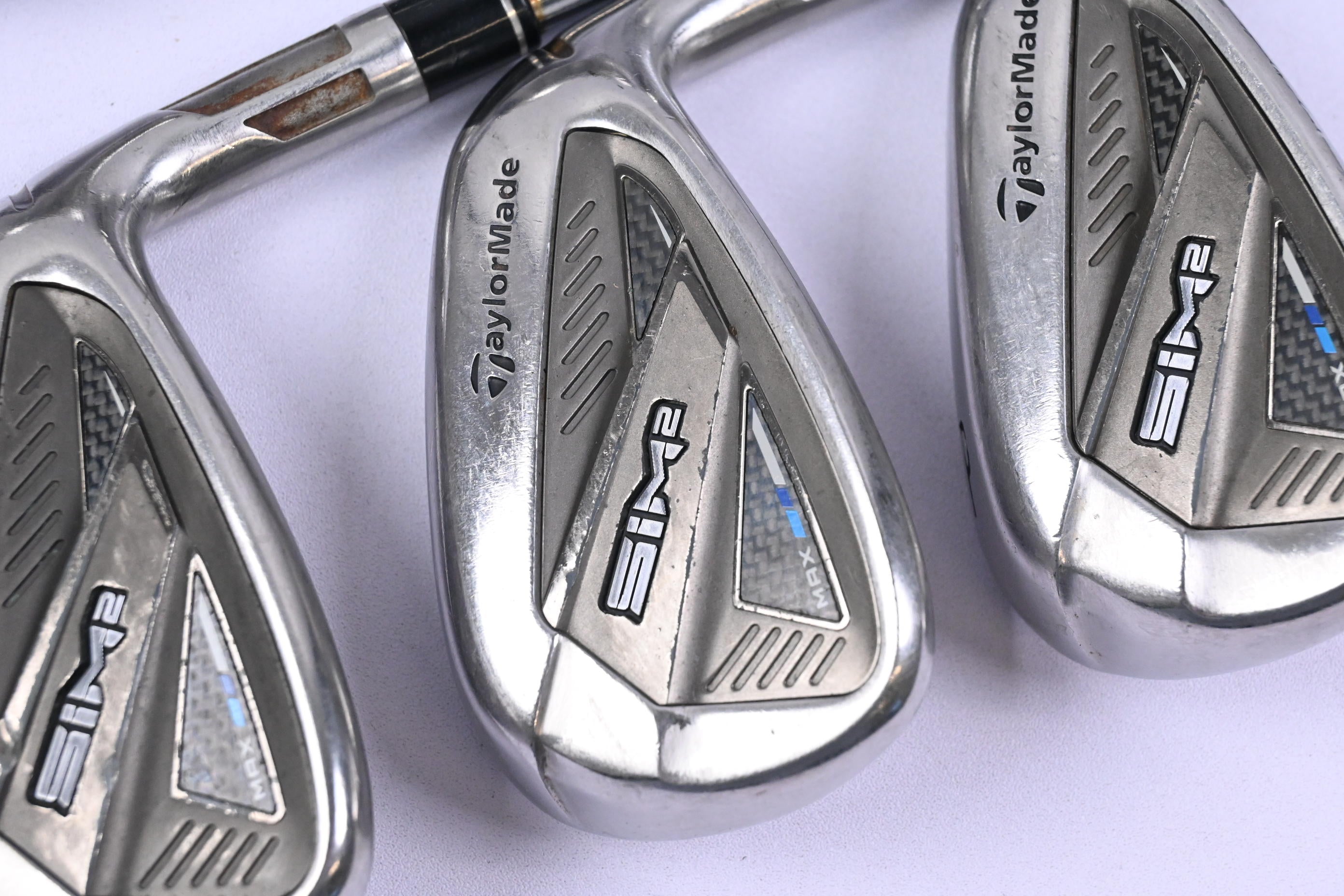 Taylormade SIM2 Max Irons / 5-PW / Stiff Flex Elevate 95 Shafts