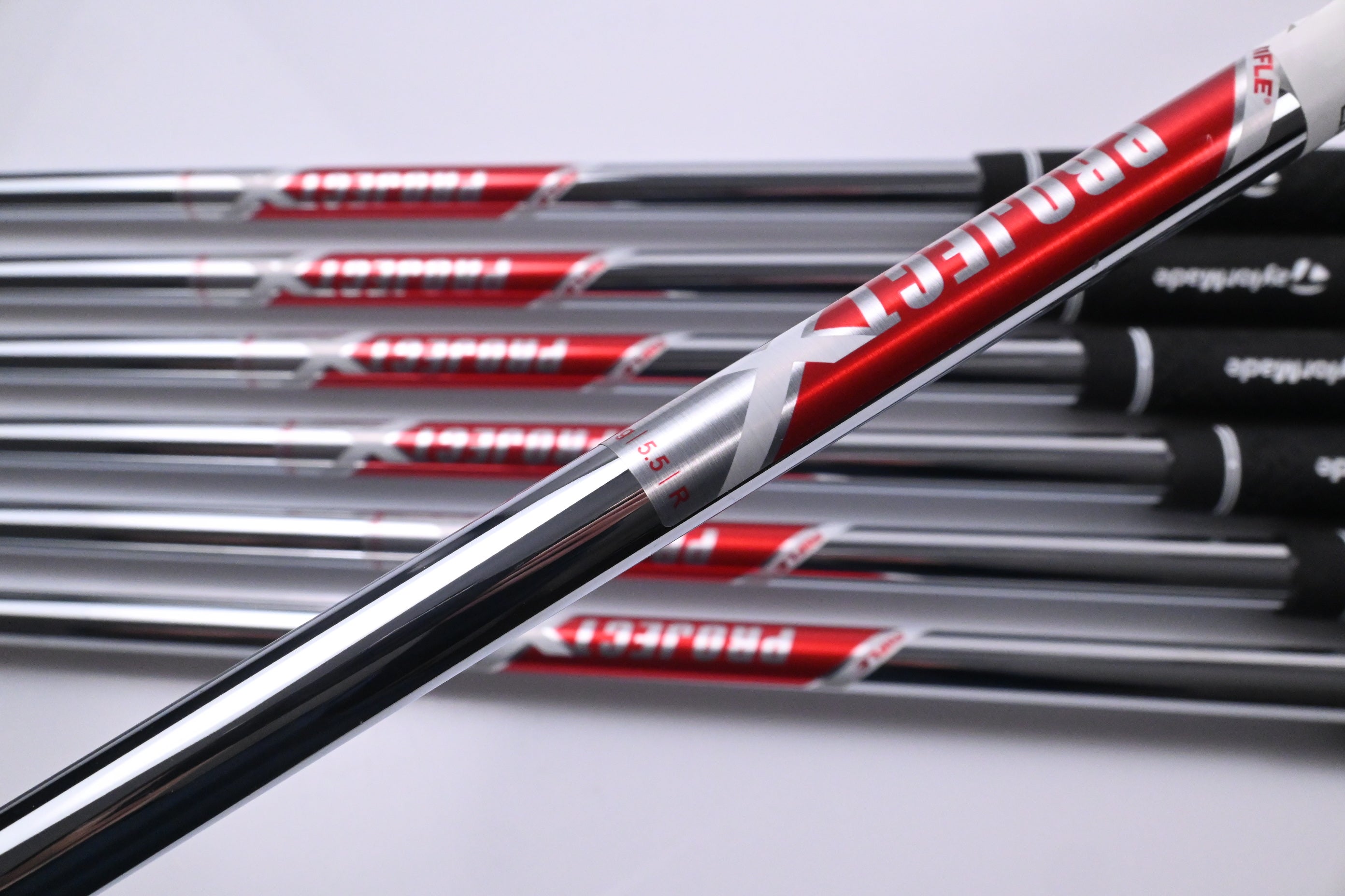 Taylormade P.7CB Irons / 4-PW / Regular Flex Project X Rifle Red 100 Shafts