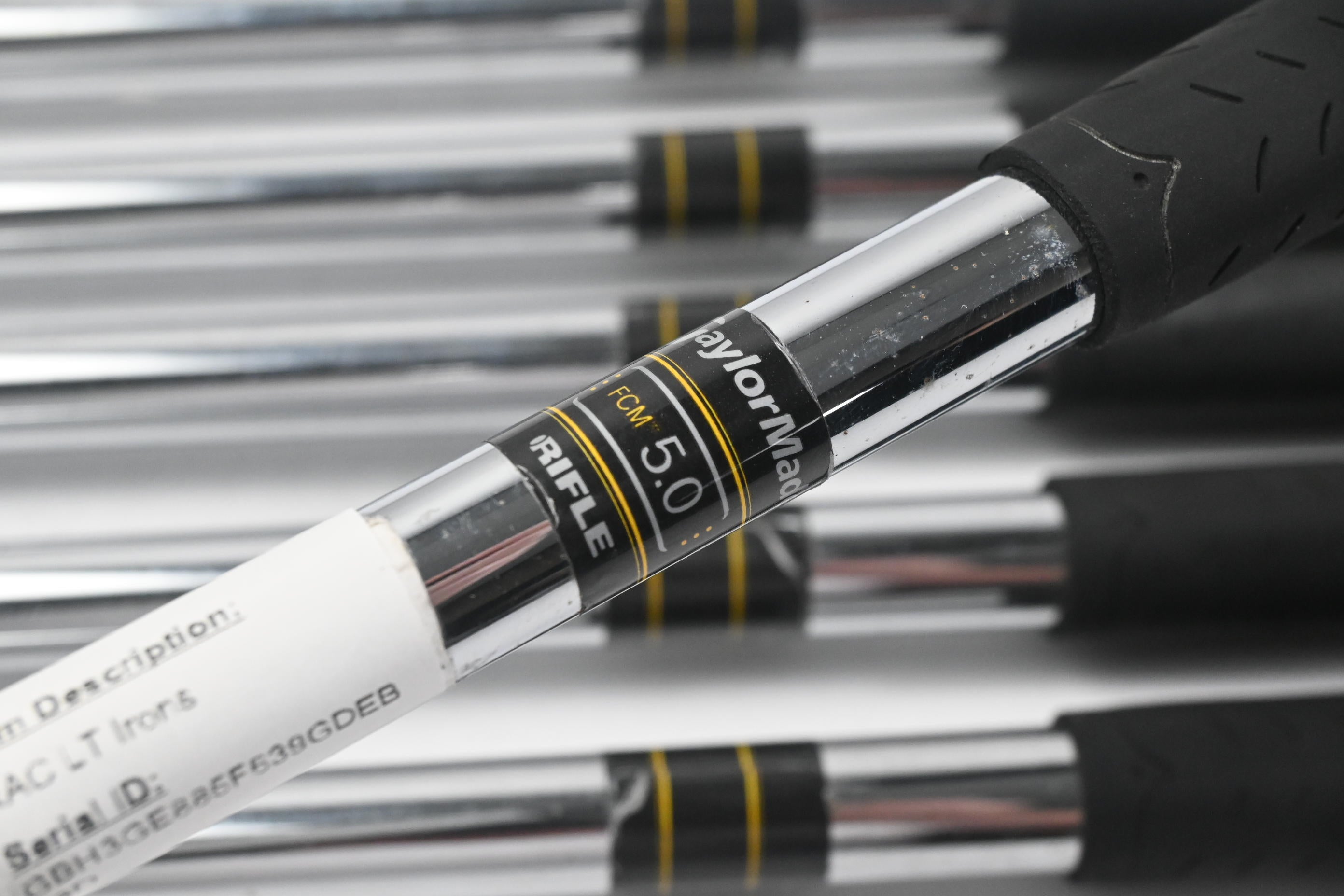 Taylormade RAC LT Irons / 4-9i / Regular Flex Rifle Shafts