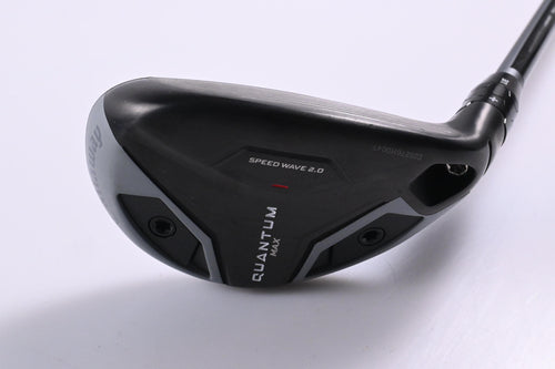 Callaway Quantum Max #5 Hybrid / 24 Degree / Regular Flex Denali Frost Silver 60