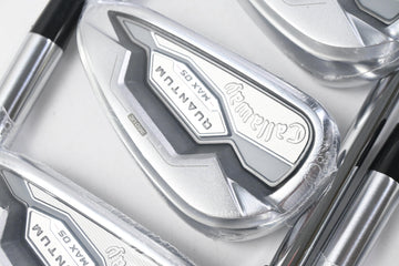 Callaway Quantum Max OS Irons / 5-PW+SW / Regular Flex Elevate 85 Shafts