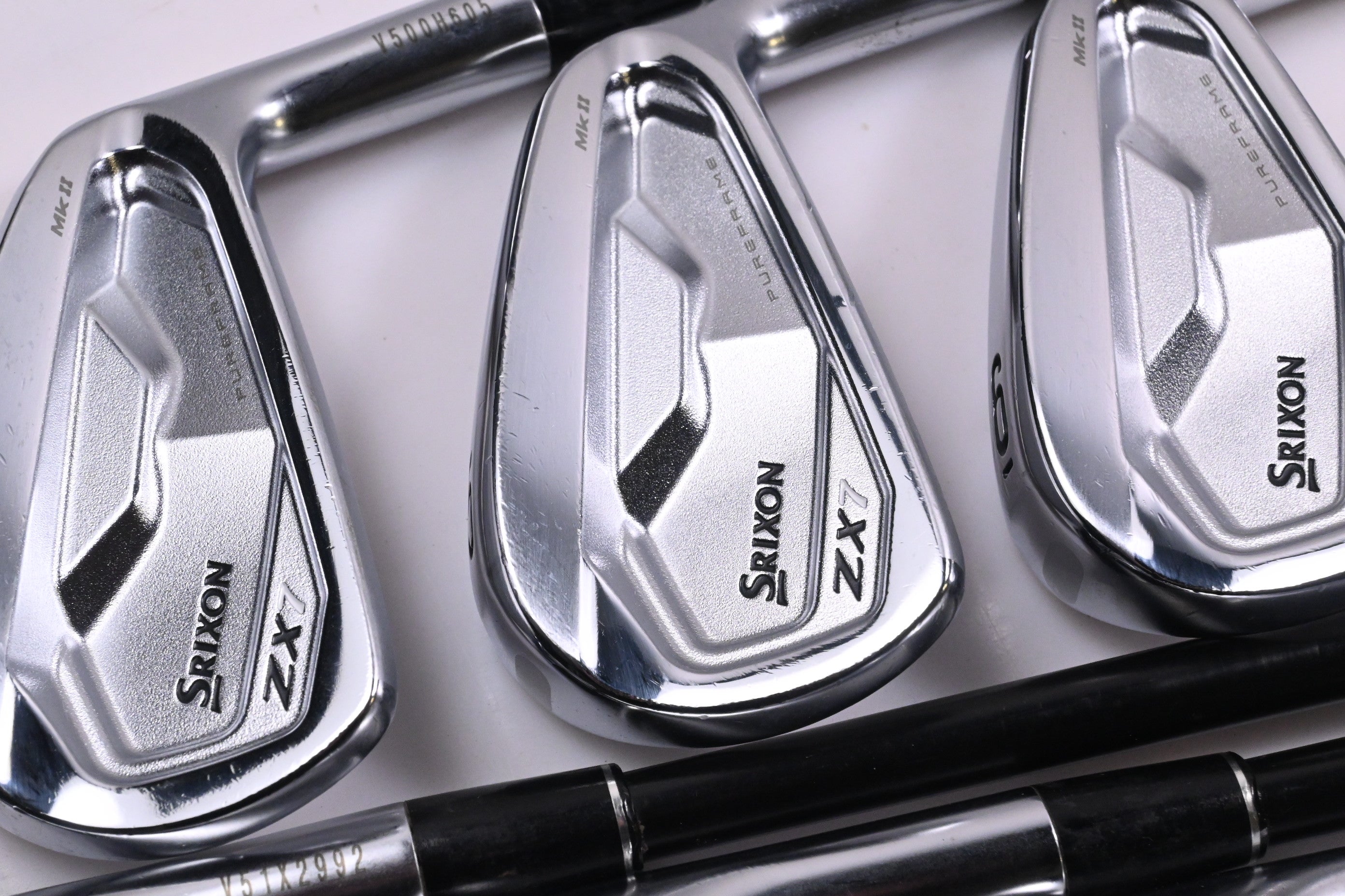 Srixon ZX7 MK II/Z-Forged II Irons / 4-PW / Stiff Flex Project X LZ Shafts