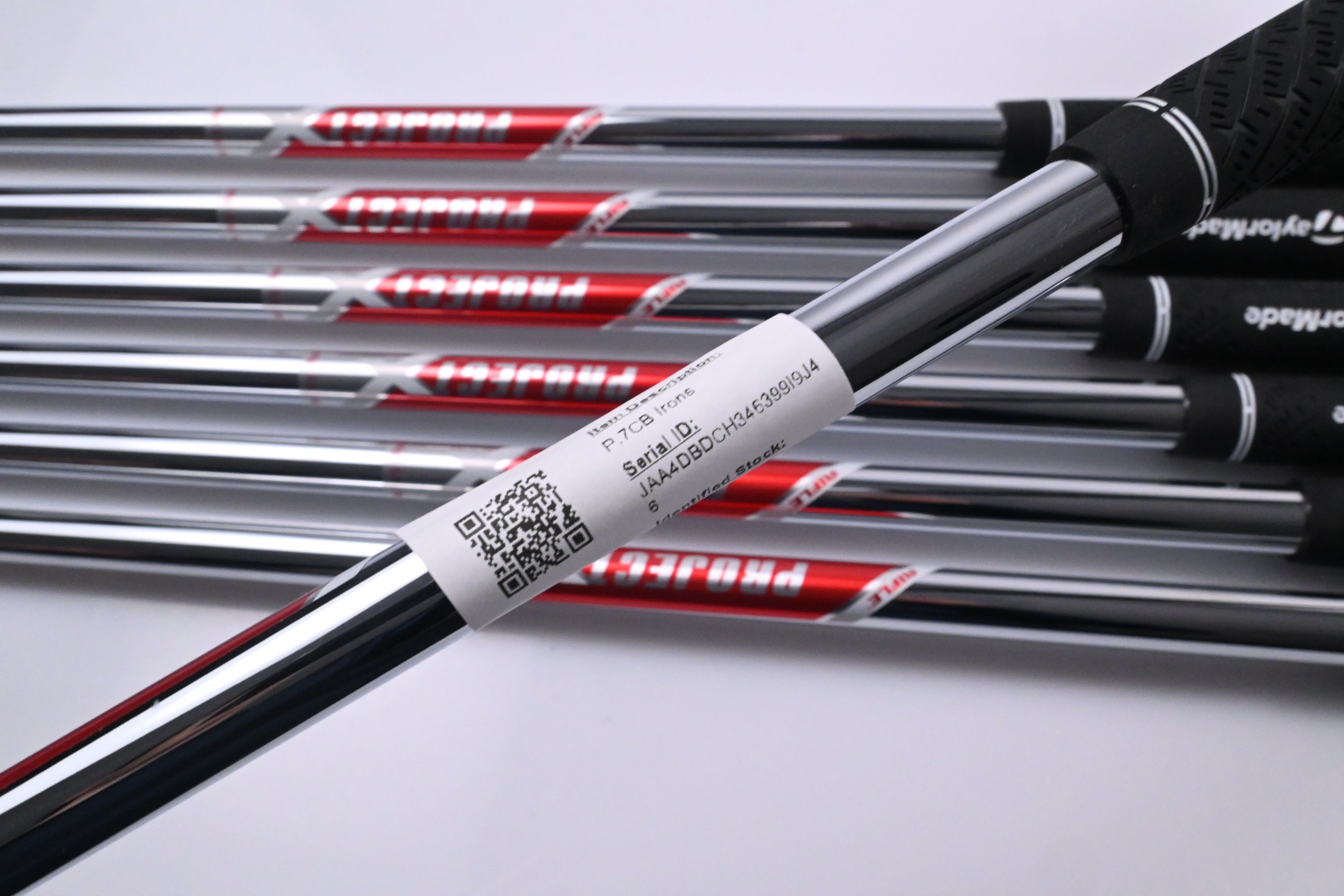 Taylormade P.7CB Irons / 4-PW / Regular Flex Project X Rifle Red 100 Shafts