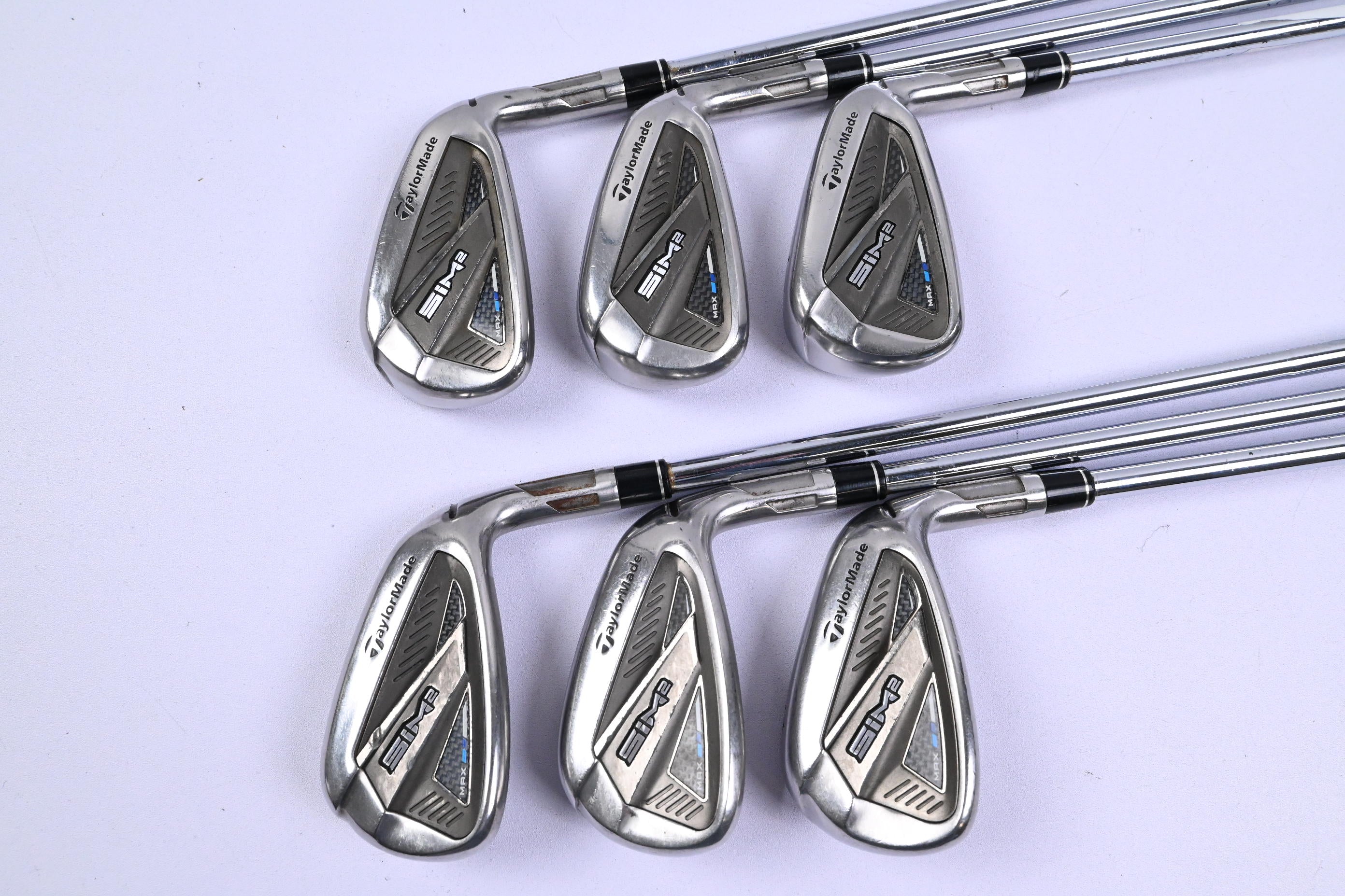 Taylormade SIM2 Max Irons / 5-PW / Stiff Flex Elevate 95 Shafts