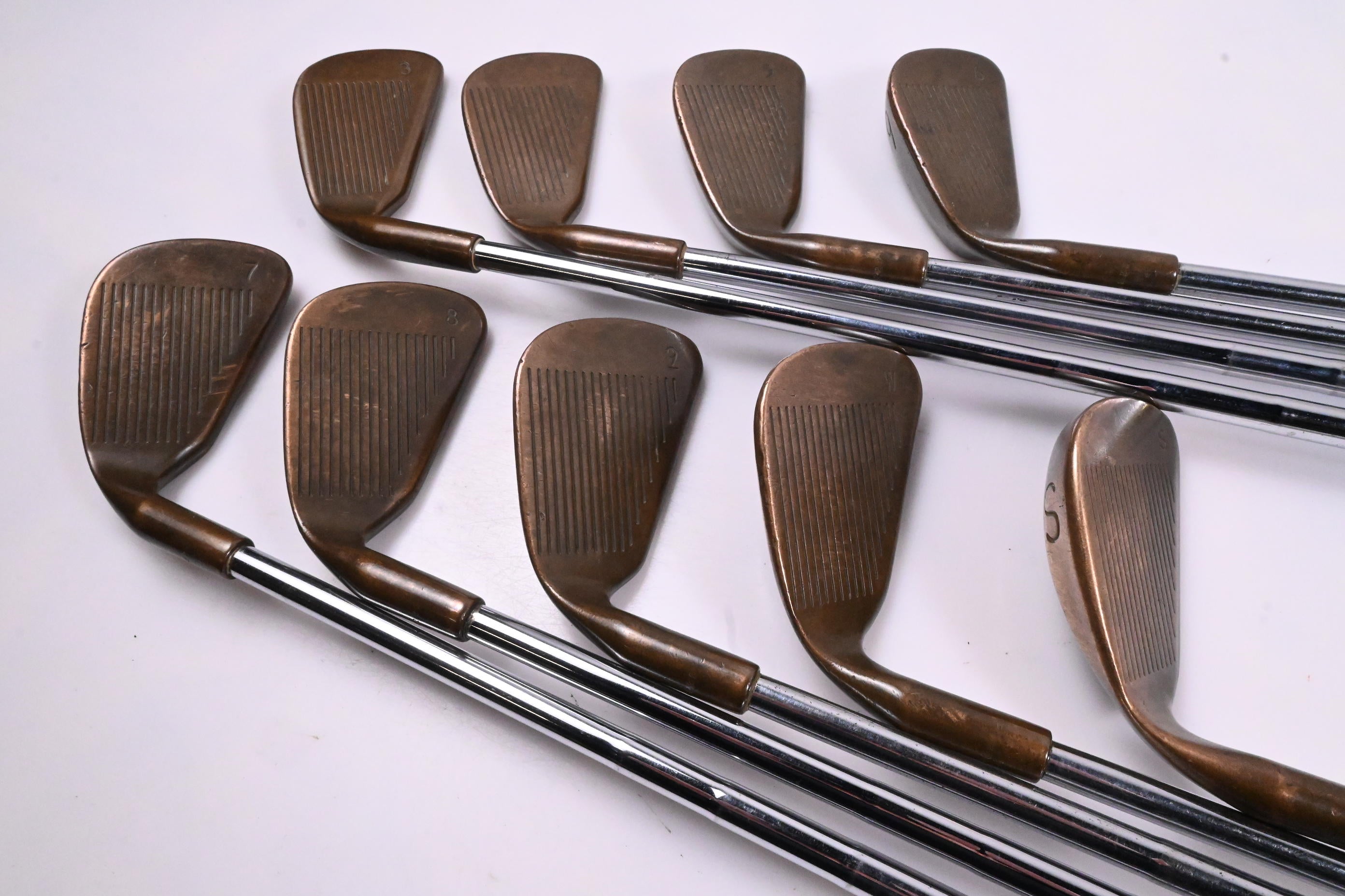 Ping Karsten Eye 2 BeCu Irons / 3-PW+SW / Black Dot / Stiff Flex Ping ZZ-Lite