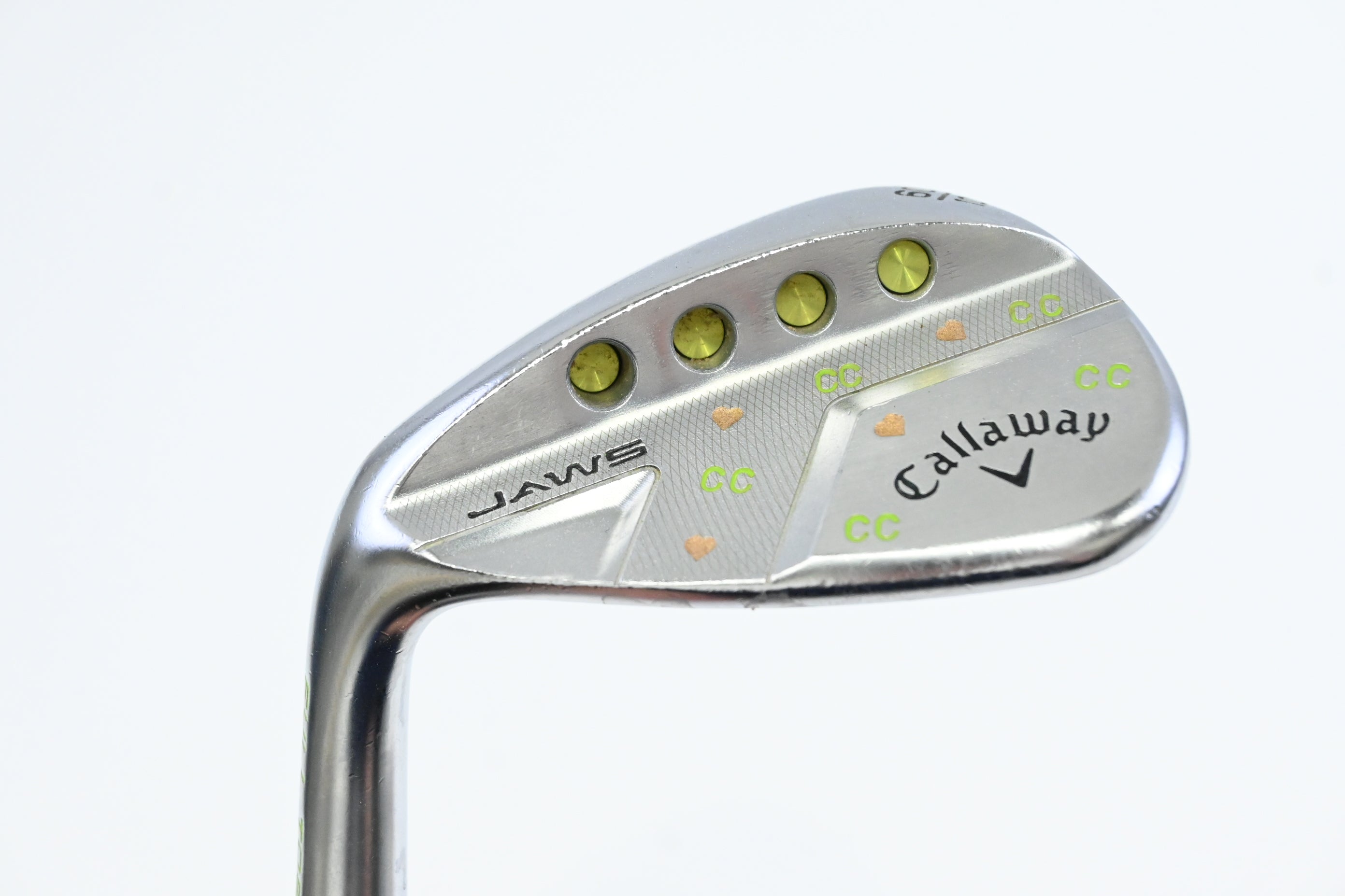 Left Hand Callaway Jaws Full Toe Lob Wedge / 60 Degree / Stiff Flex NS Pro Modus