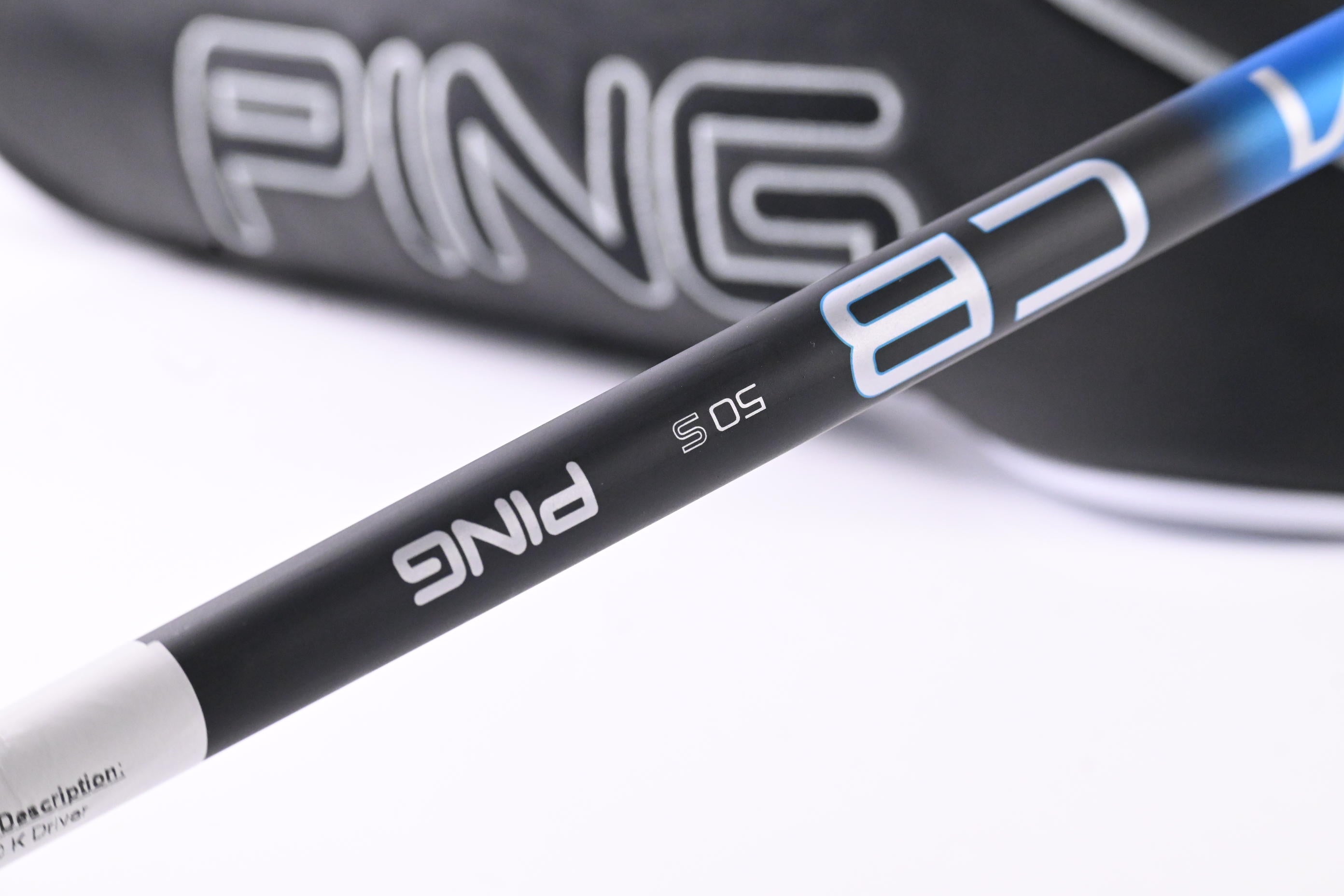 Ping G440 K Driver / 10.5 Degree / Stiff Flex Ping Alta CB Blue 50 Shaft
