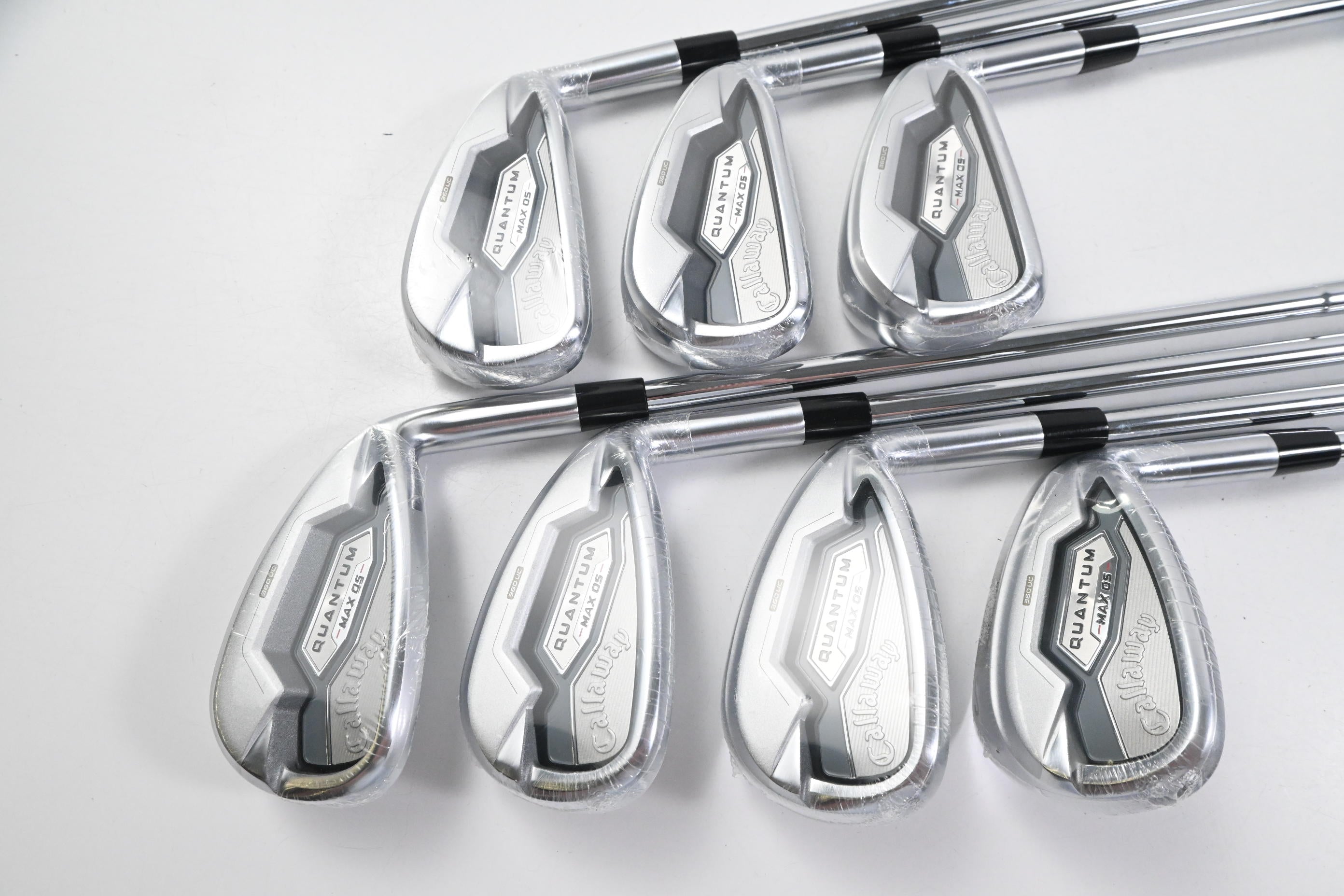 Callaway Quantum Max OS Irons / 5-PW+SW / Regular Flex Elevate 85 Shafts