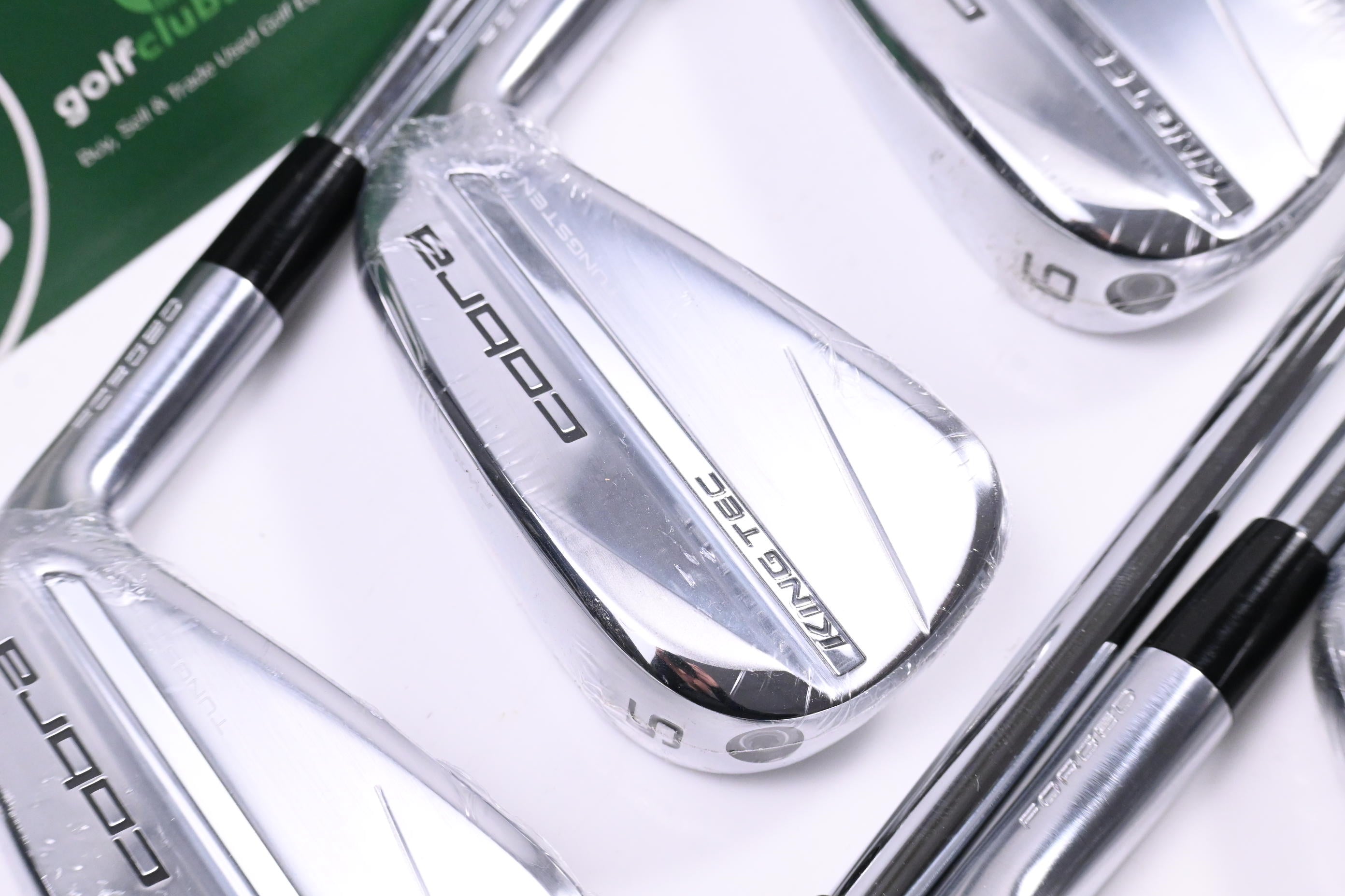 Cobra King Tec 2025 Irons / 4-PW / Stiff Flex KBS $-Taper Lite Shafts