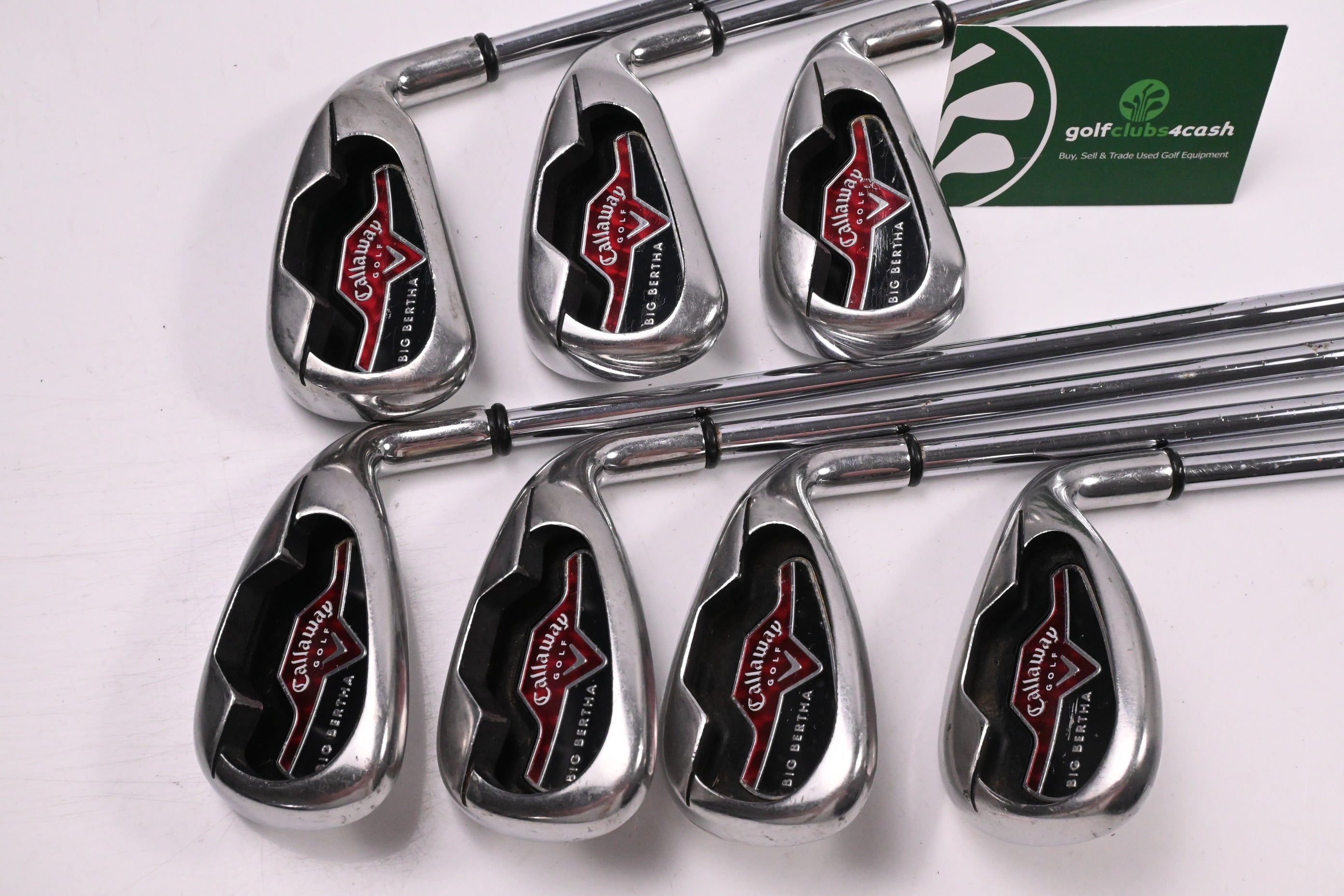 Callaway Big Bertha 2006 Irons / 5-PW+SW / Regular Flex Callaway Big Bertha