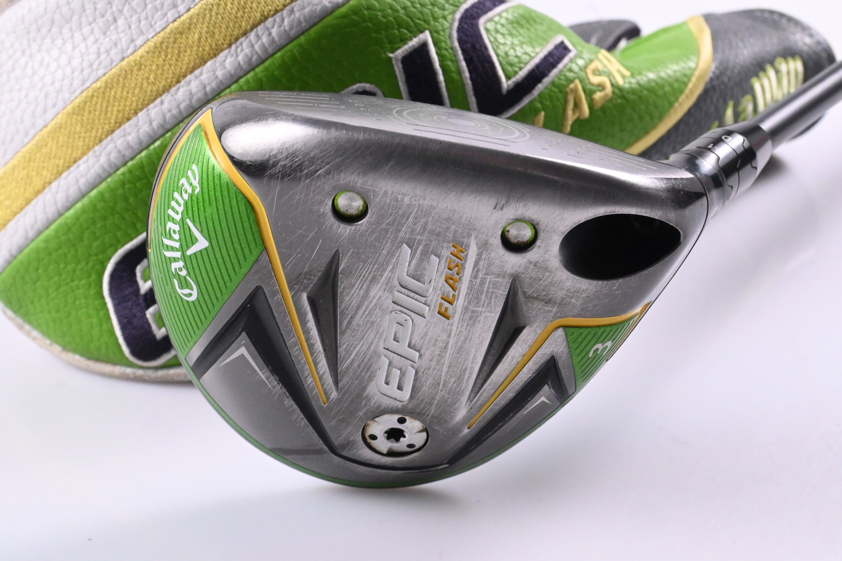 Callaway Epic Flash #3 Wood / 15 Degree / Stiff Flex HZRDUS Smoke Black 75 Shaft