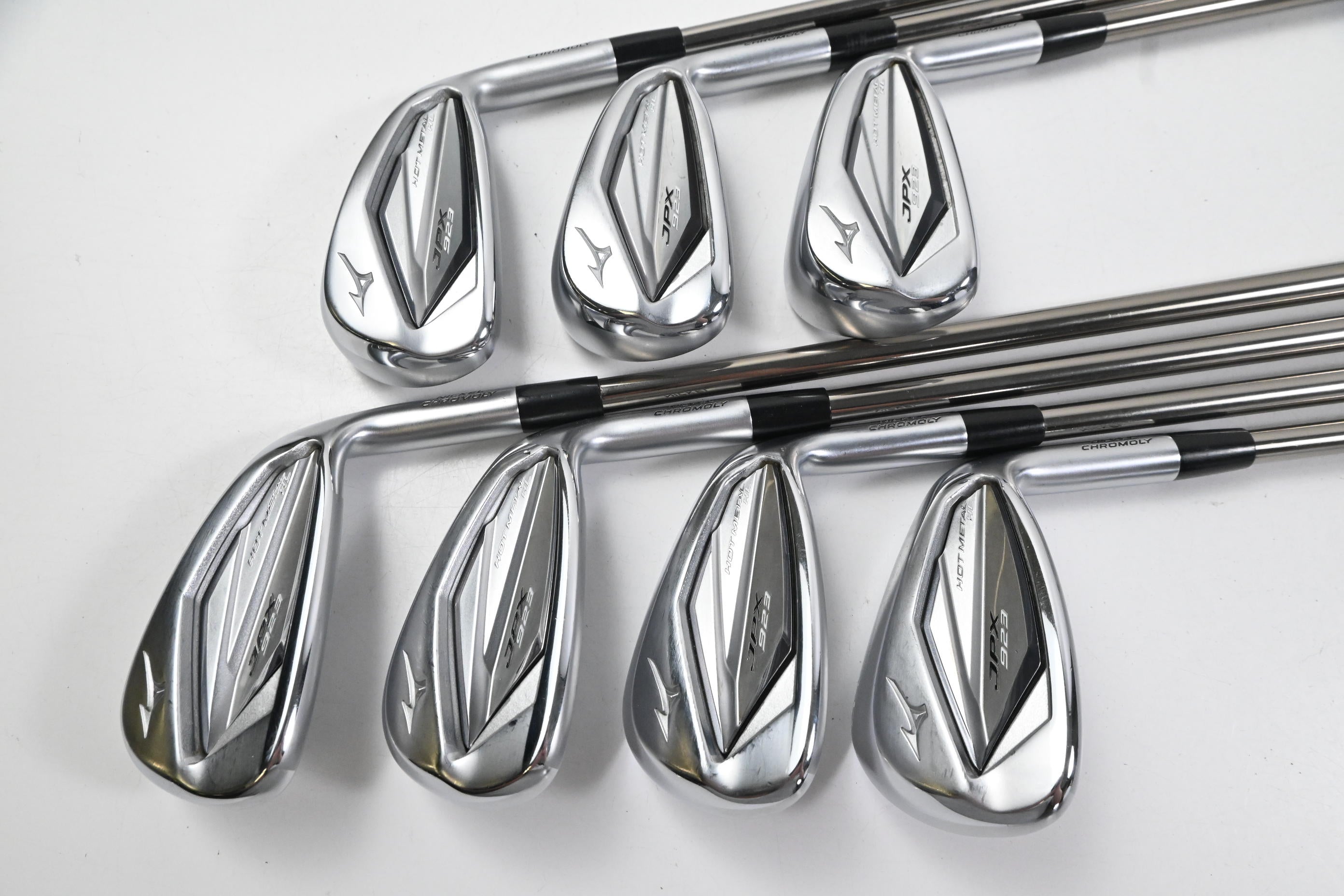 Mizuno JPX 923 Hot Metal HL Irons / 5-PW+GW / Senior Flex Recoil ESX 460 Shafts