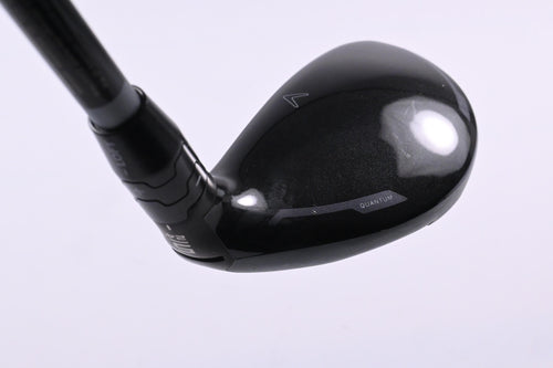 Callaway Quantum Max #5 Hybrid / 24 Degree / Regular Flex Denali Frost Silver 60