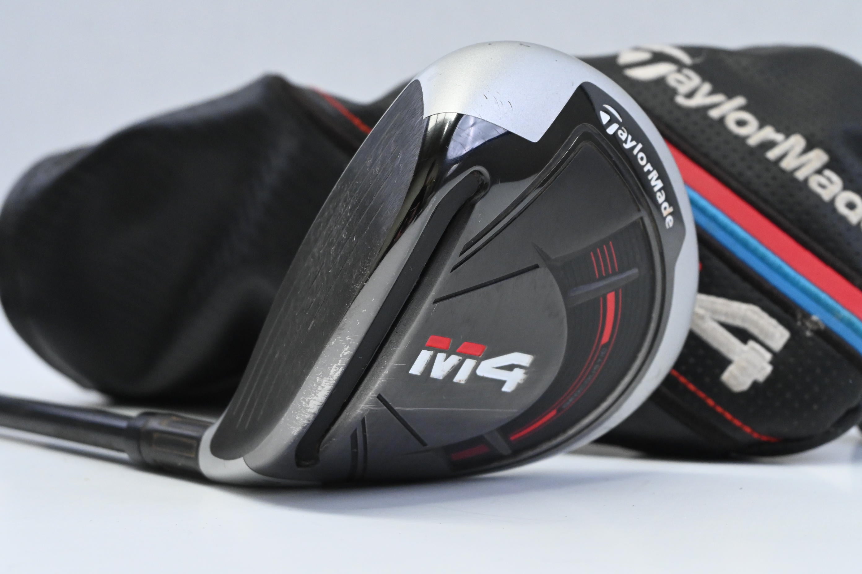 Left Hand Taylormade M4 #3 Wood / 15 Degree / Regular Flex Fujikura Atmos Red 5
