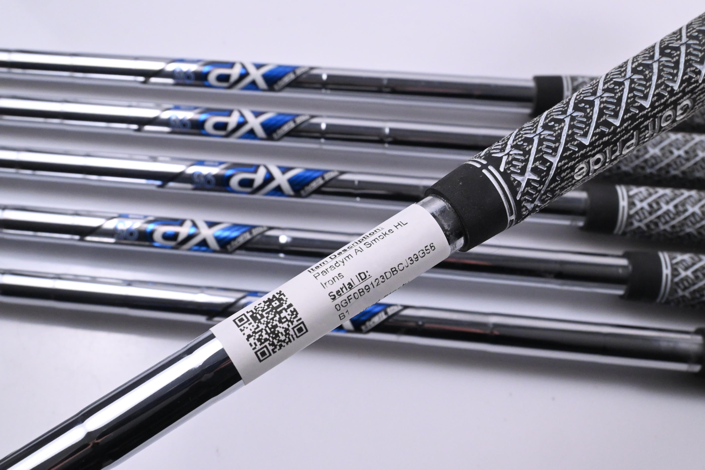 Callaway Paradym Ai Smoke HL Irons / 5-PW / Regular Flex XP 95 R300 Shafts