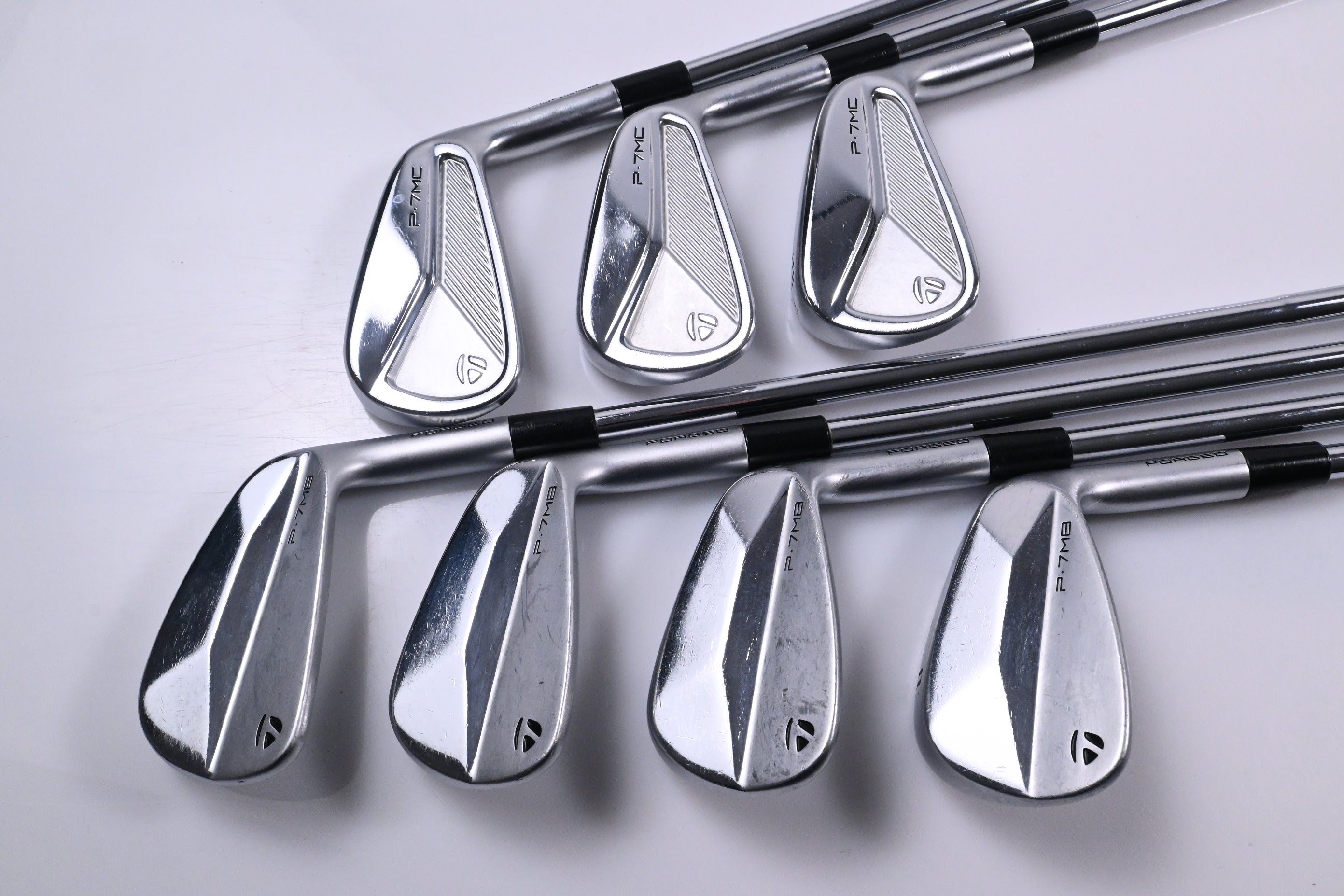 Taylormade P7MB/P7MC 2023 Combo Irons / 4-PW / Stiff Flex Elevate MPH 95 Shafts