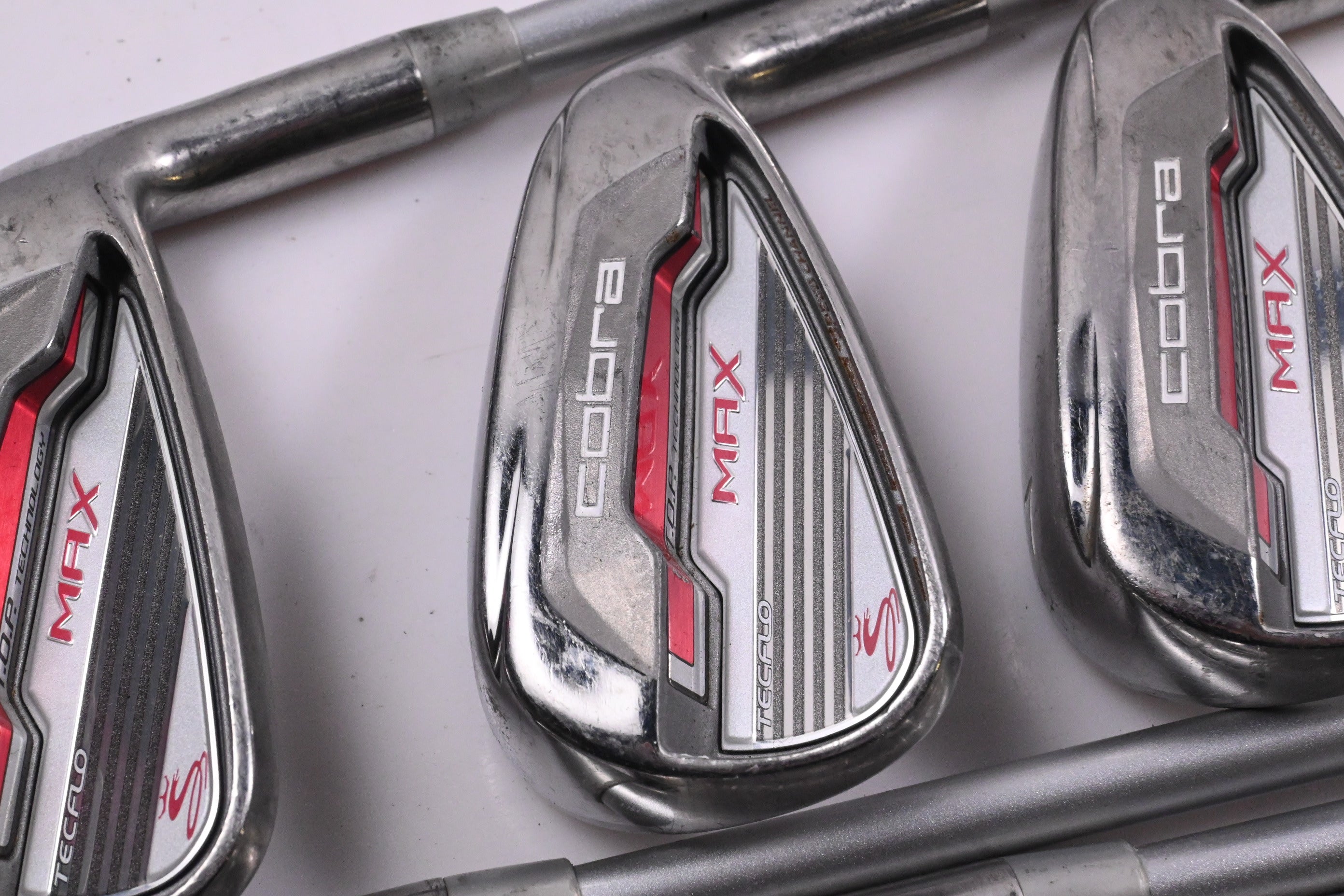 Ladies Cobra Max Irons / 5-PW+SW / Ladies Flex Cobra MAX MFS Series White Tie 4