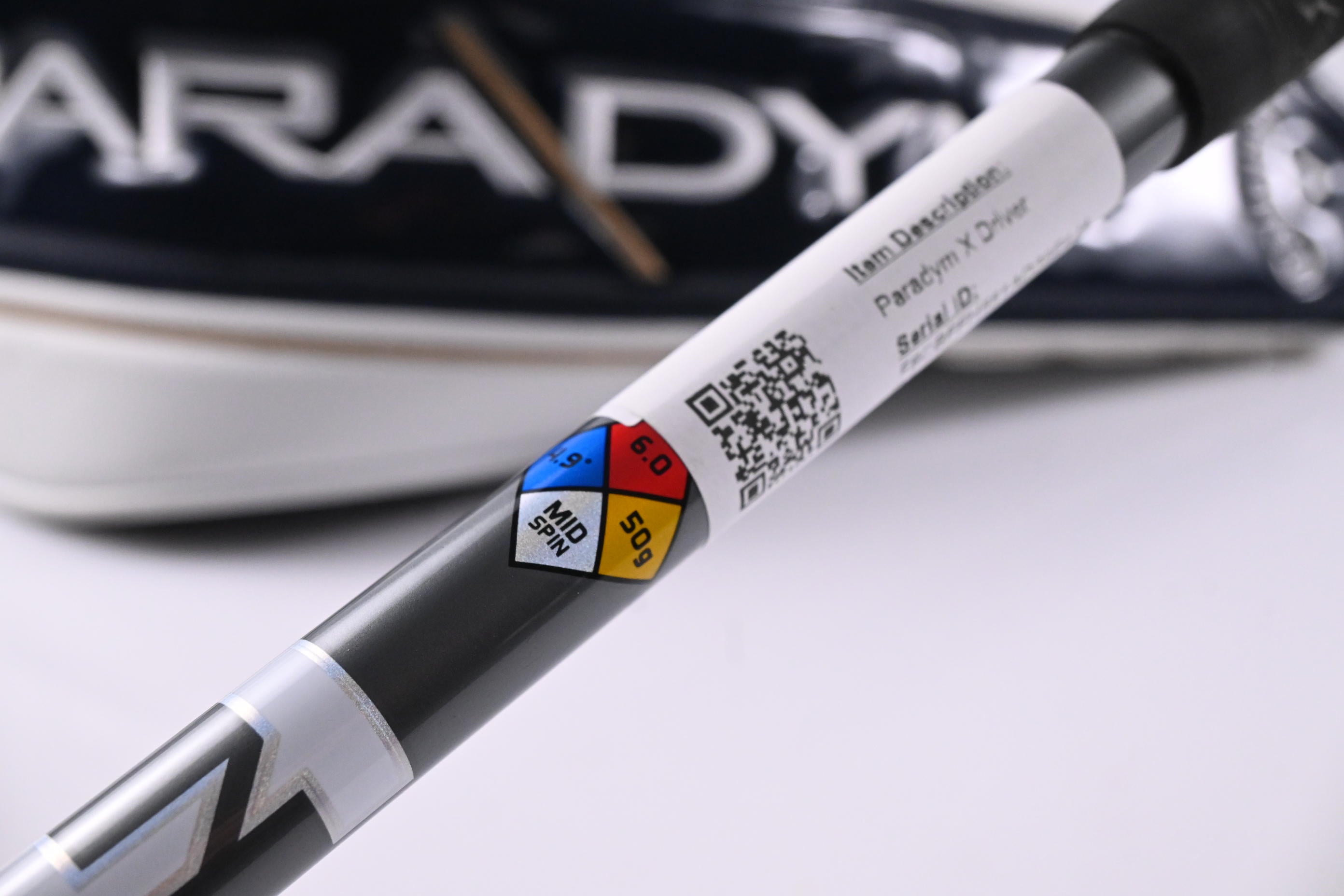 Left Hand Callaway Paradym X Driver / 9 Degree / Stiff Flex HZRDUS Silver 50 Shaft