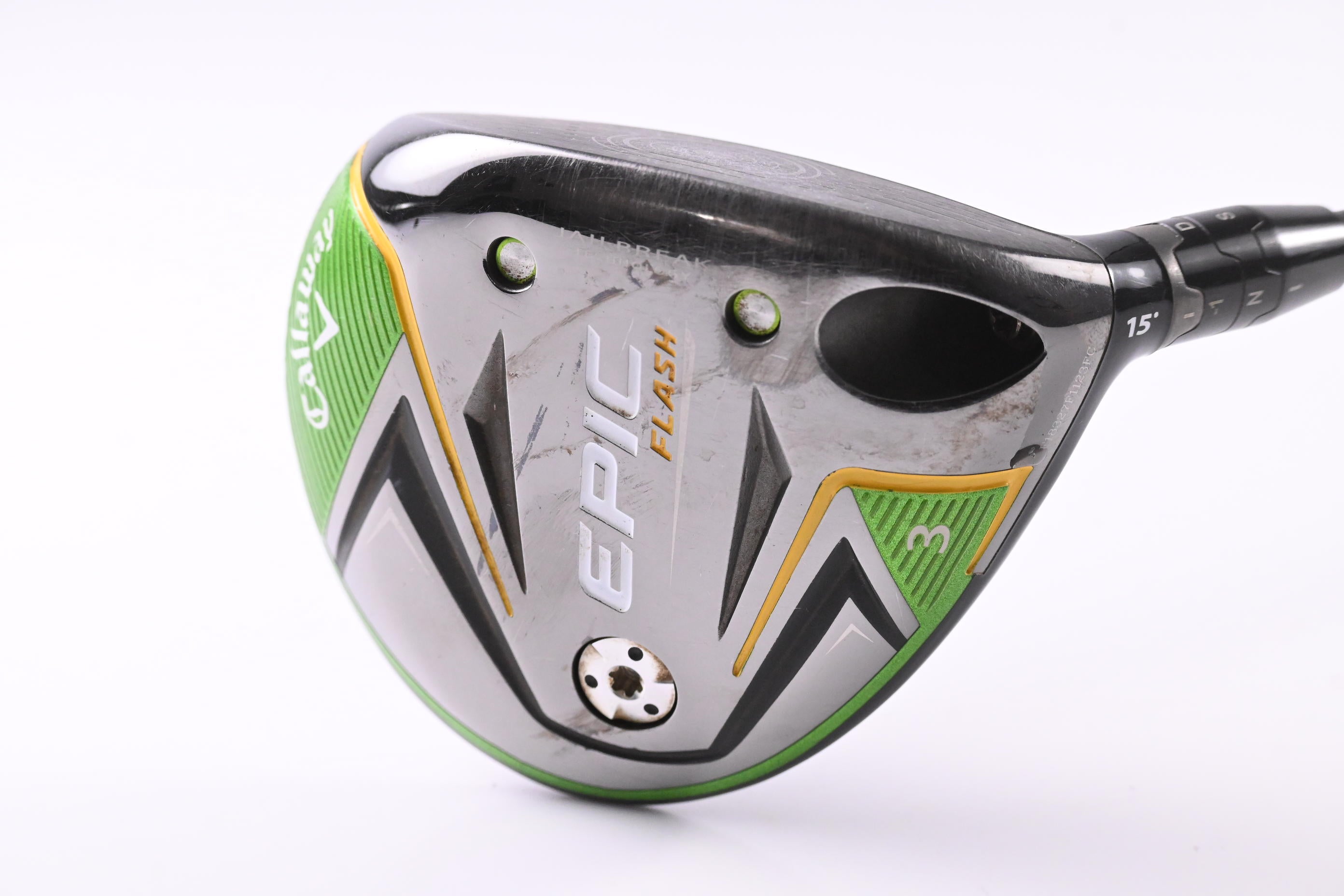 Callaway Epic Flash #3 Wood / 15 Degree / Stiff Flex HZRDUS Smoke Black 70