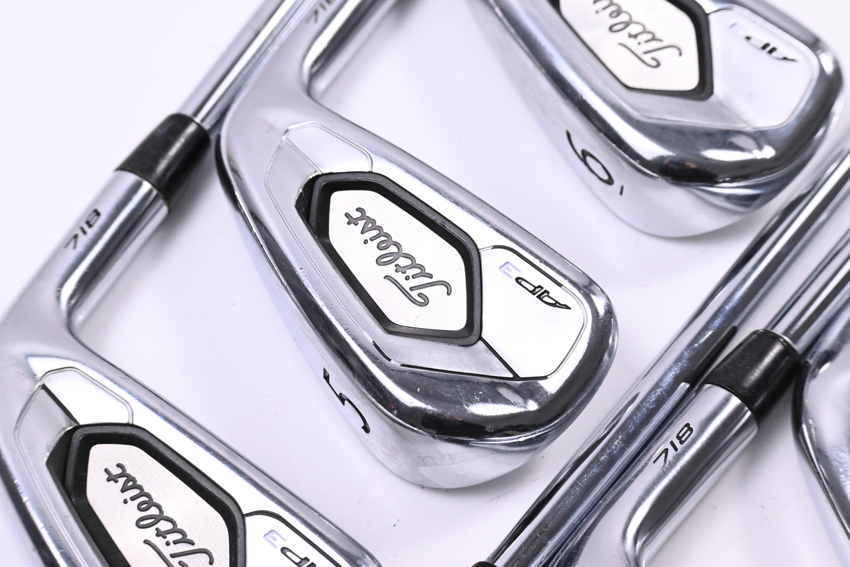 Titleist 718 AP3 Irons / 4-PW / Stiff Flex AMT Black S300 Shafts