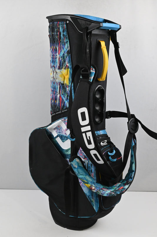 Ogio Stand Bag / 4-Way Divider / Black , Blue , Yellow