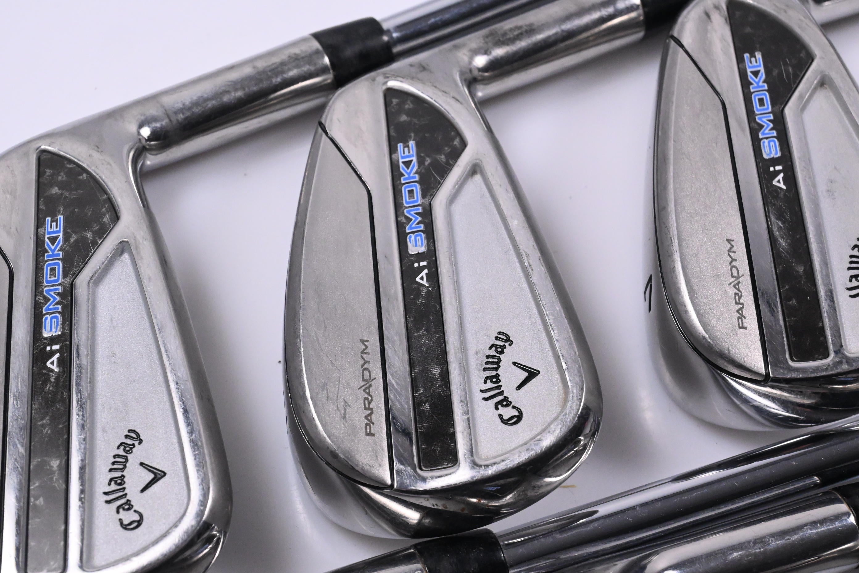 Callaway Paradym Ai Smoke Irons / 5-PW / Stiff Flex Project X Shafts