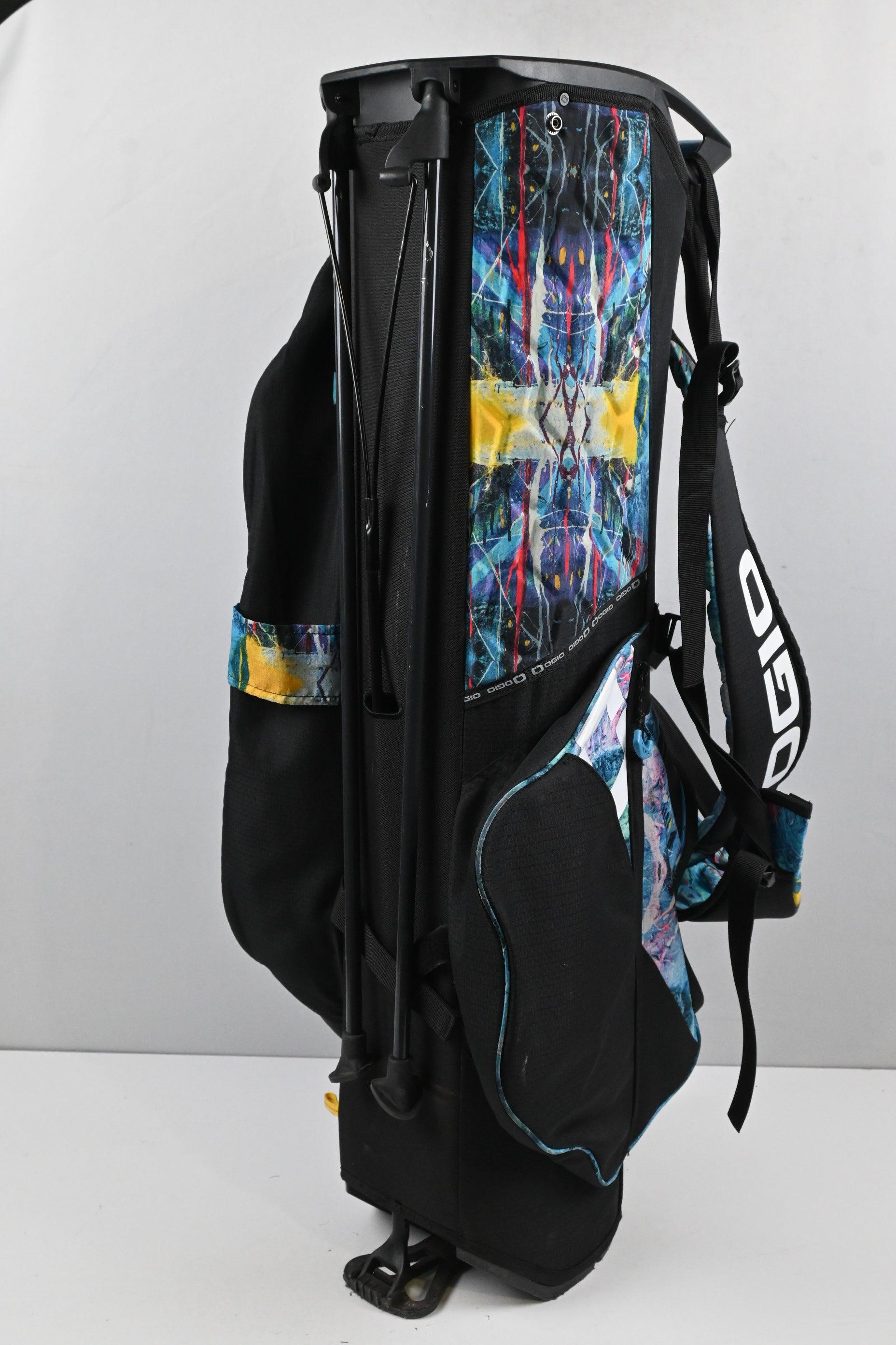 Ogio Stand Bag / 4-Way Divider / Black , Blue , Yellow