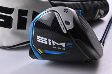 Taylormade SIM2 Max Driver / 10.5 Degree / Stiff Flex Fujikura Ventus Blue 5