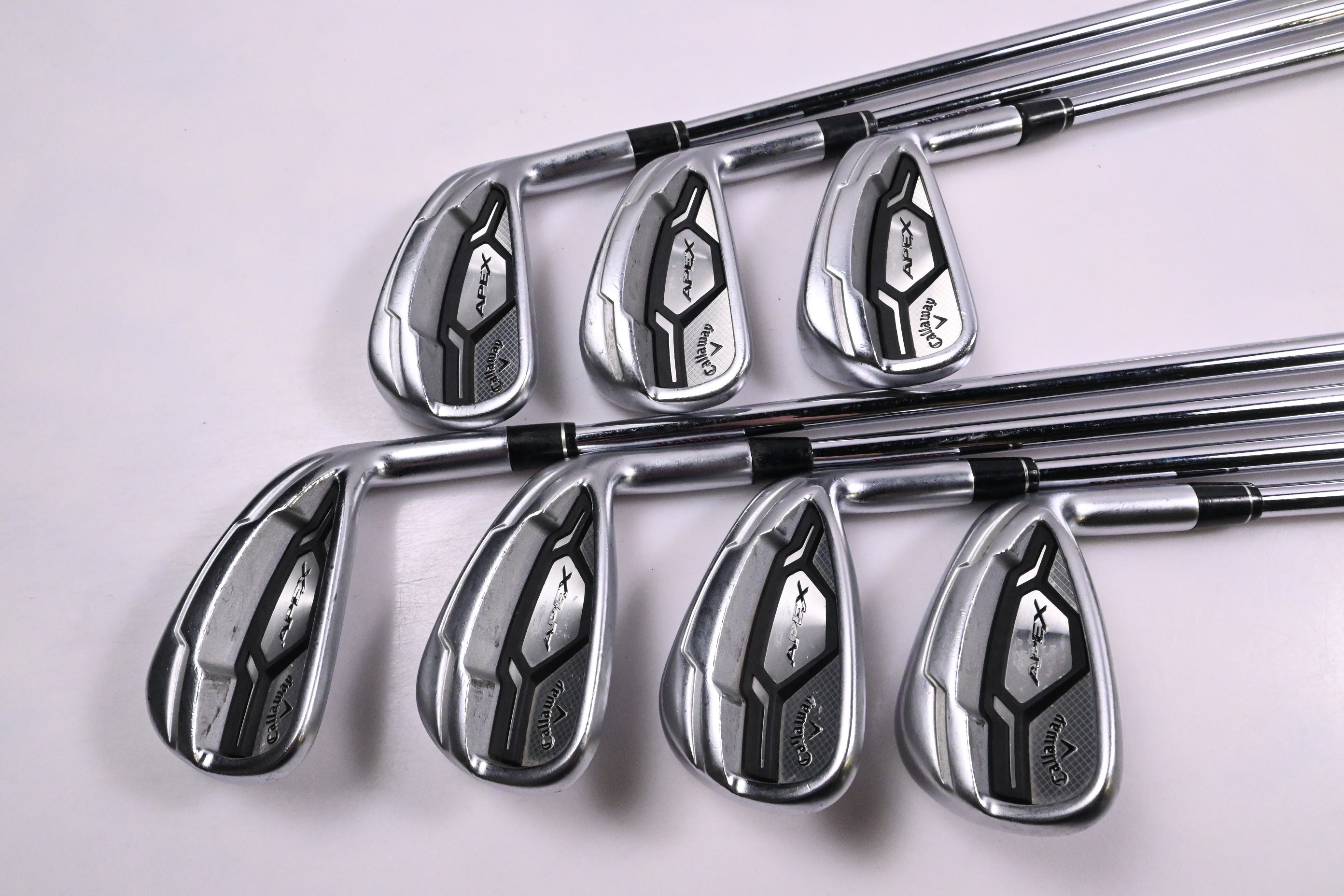 Callaway Apex CF16 Irons / 4-PW / Stiff Flex Project X Precision Shafts