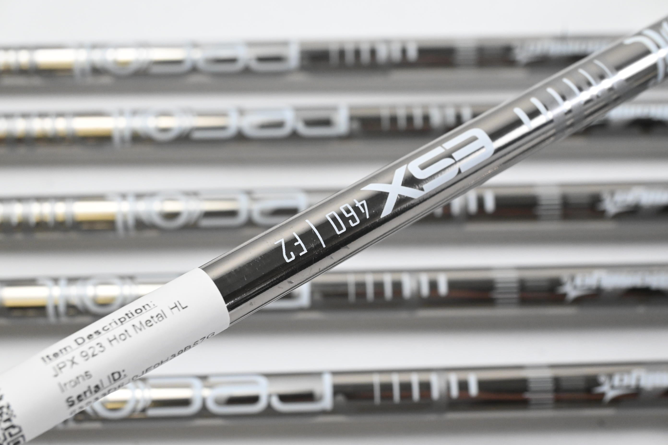Mizuno JPX 923 Hot Metal HL Irons / 5-PW+GW / Senior Flex Recoil ESX 460 Shafts