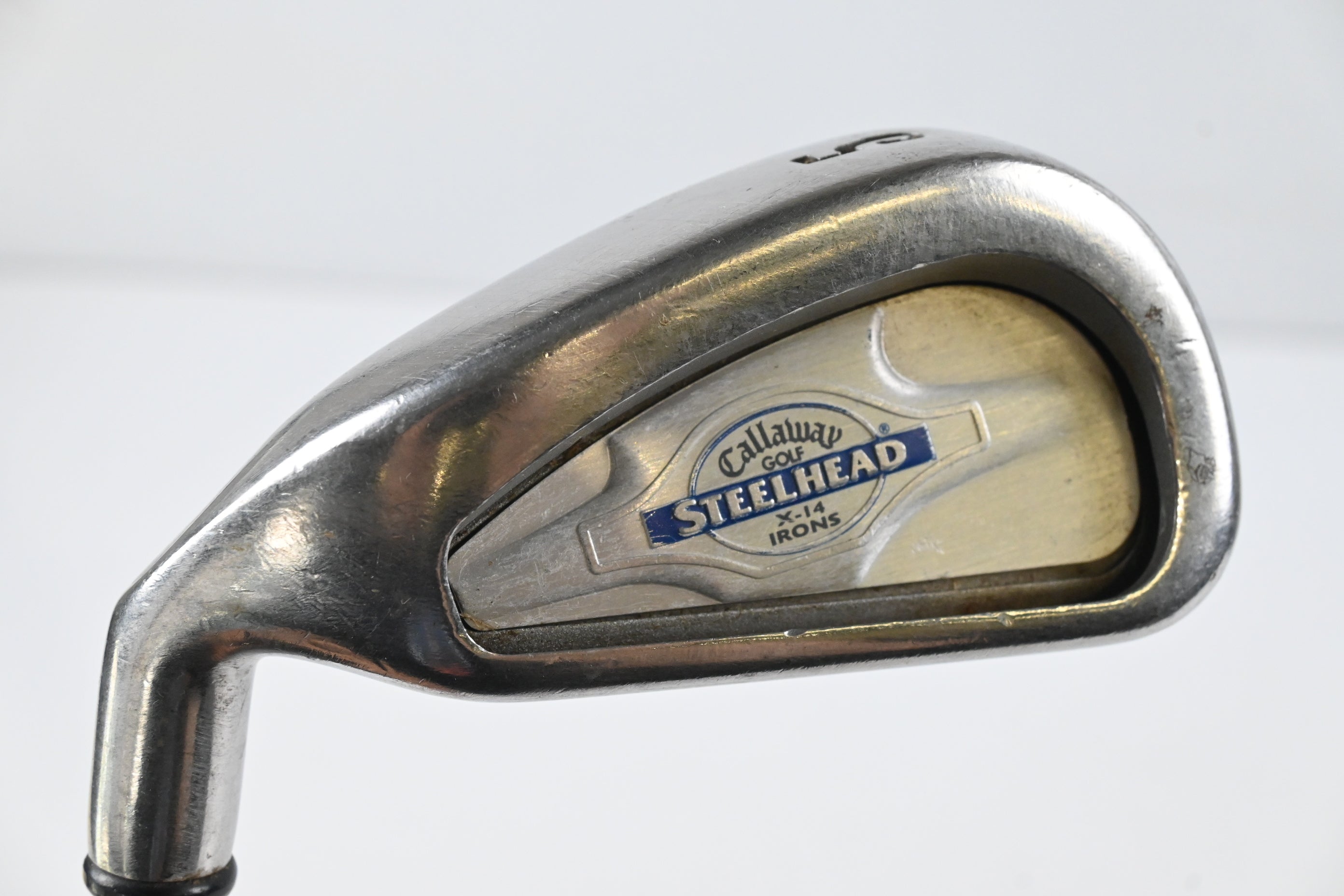 Left Hand Callaway X-14 #5 Iron / 26 Degree / Regular Flex Steelhead X-14 Shaft