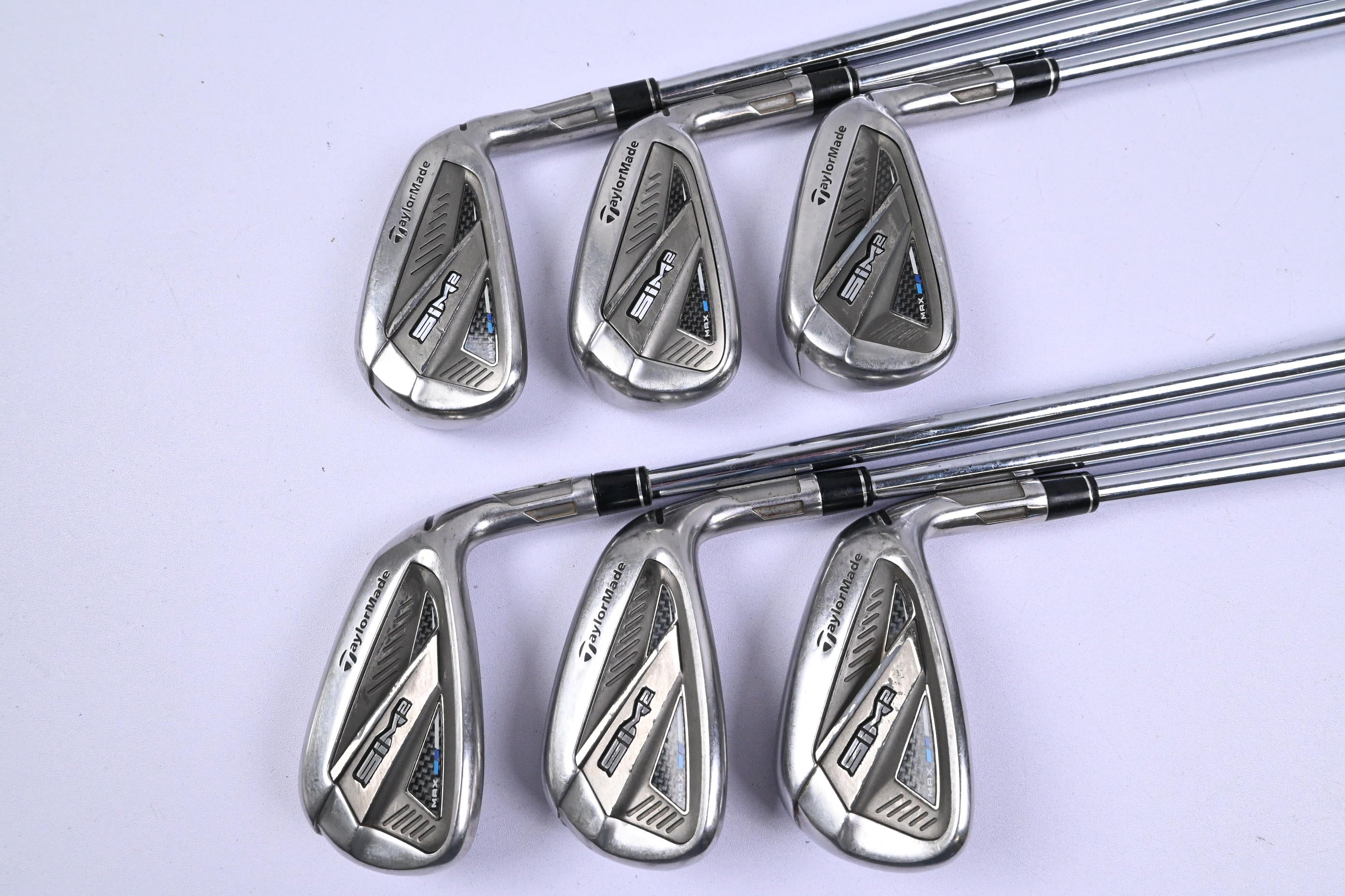 Taylormade SIM2 Max Irons / 5-PW / Stiff Flex Dynamic Gold 105 S300 Shafts