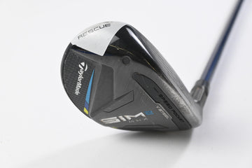 Taylormade SIM2 Max #4 Hybrid / 22 Degree / Regular Flex Ventus Blue 6 Shaft