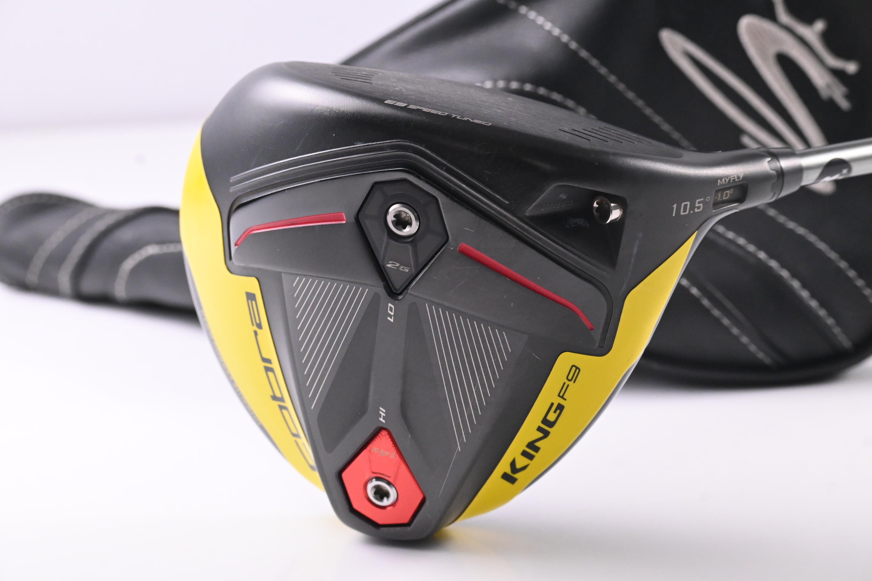 Cobra King F9 Driver / 10.5 Degree / Regular Flex UST Mamiya Helium 59 Shaft