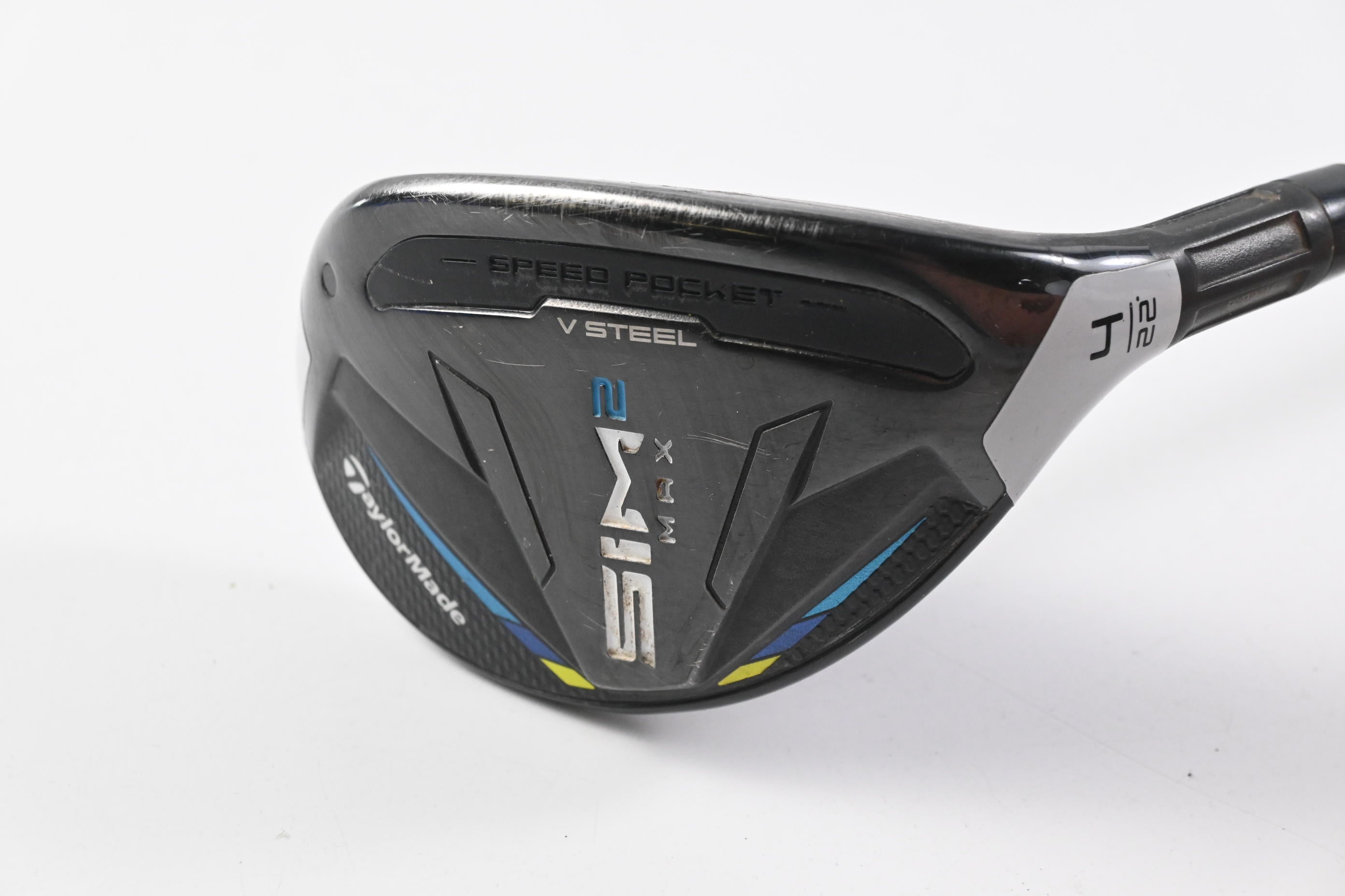 Taylormade SIM2 Max #4 Hybrid / 22 Degree / Regular Flex Ventus Blue 6 Shaft