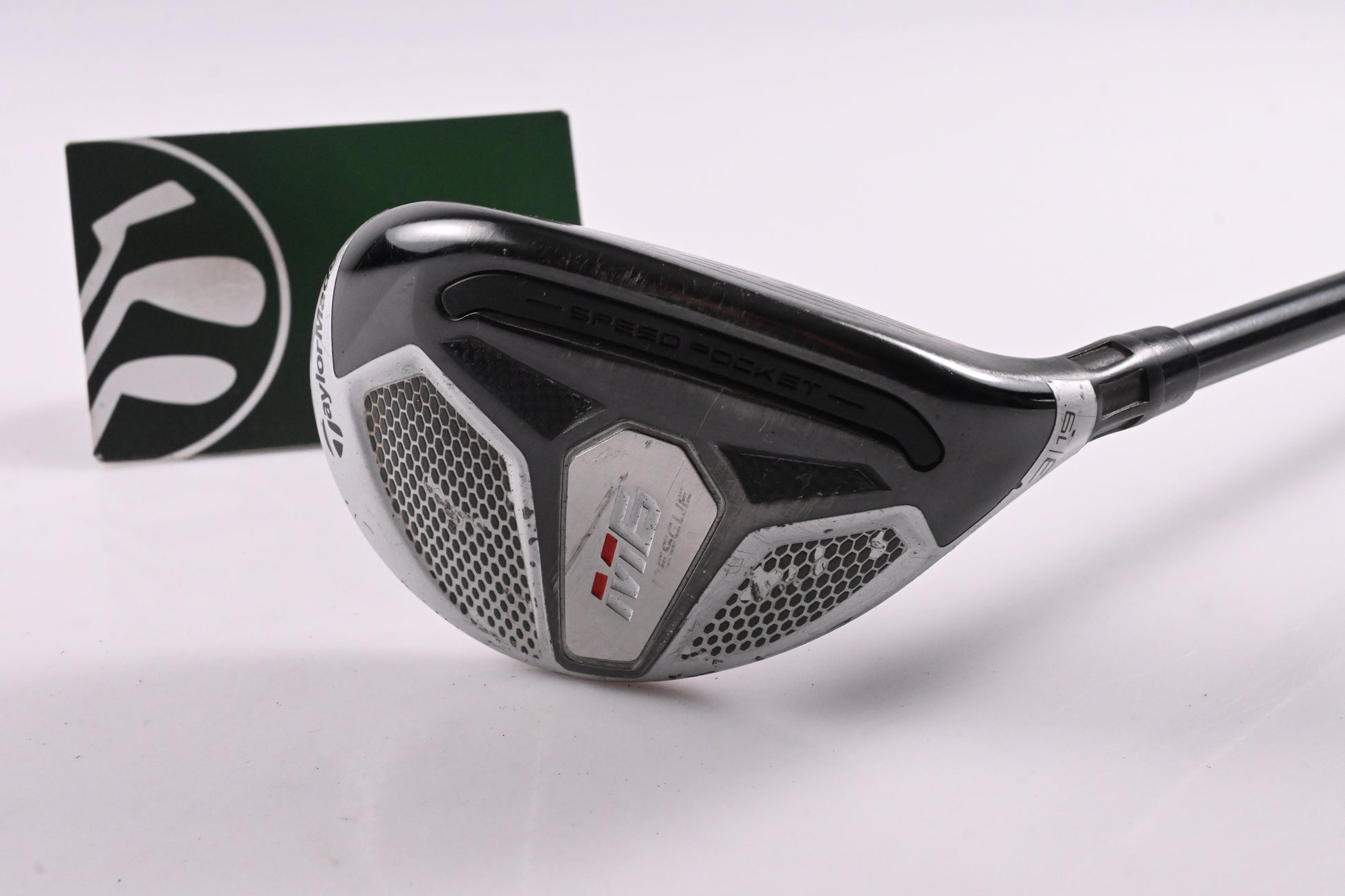 Taylormade M6 #3 Hybrid / 19 Degree / Stiff Flex Fujikura Atmos Orange 7 Shaft