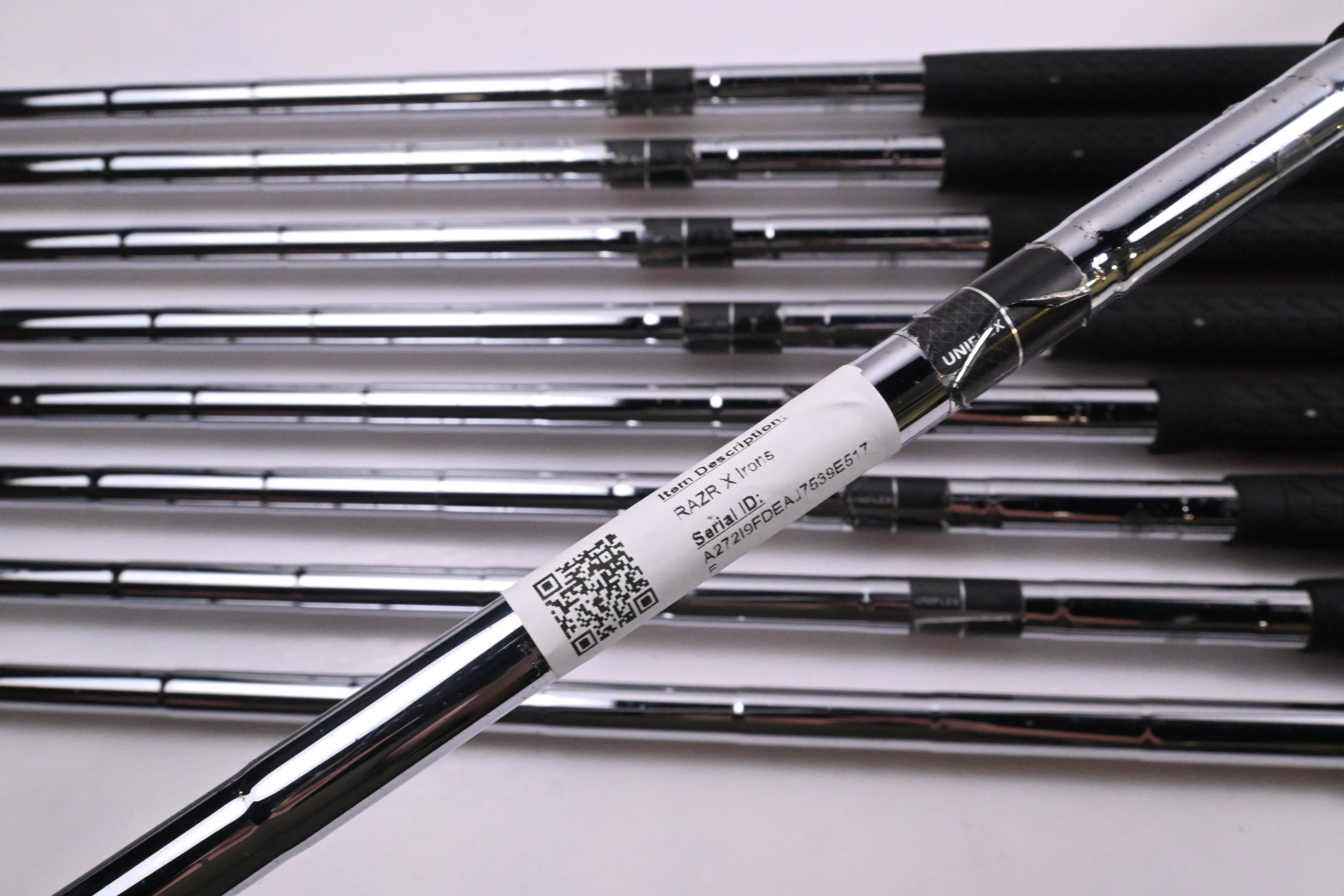 Callaway RAZR X Irons / 3-PW+SW / UniFlex Callaway Shafts