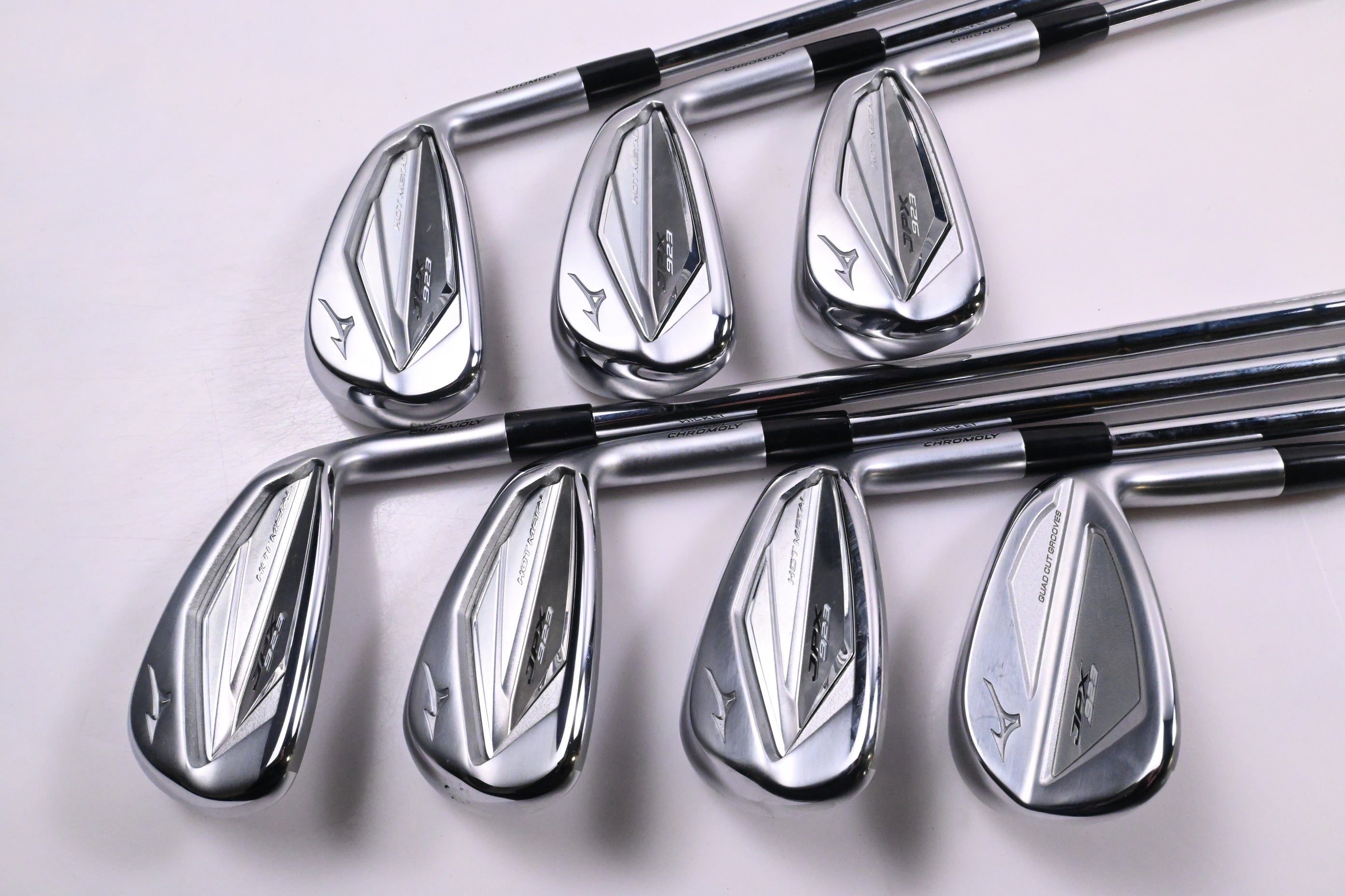 Mizuno JPX 923 Hot Metal Irons / 5-PW+GW / Regular Flex KBS Tour Lite Shafts